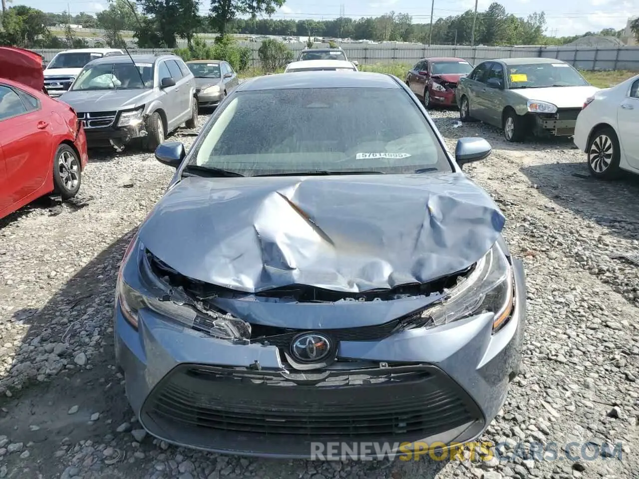 5 fotografías del automóvil dañado 5YFB4MDE4RP208363 TOYOTA COROLLA 2024