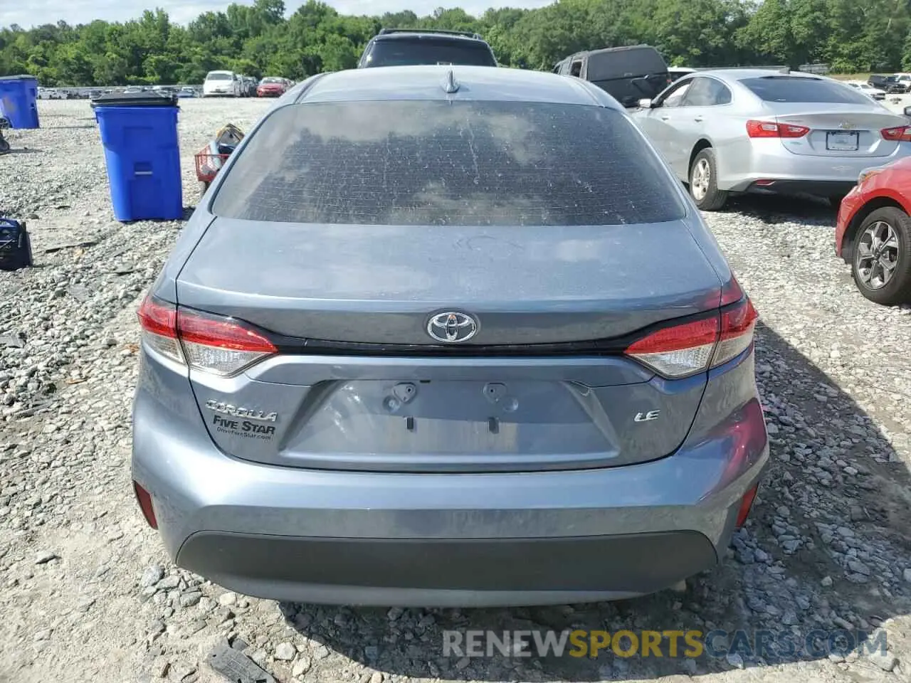 6 fotografías del automóvil dañado 5YFB4MDE4RP208363 TOYOTA COROLLA 2024
