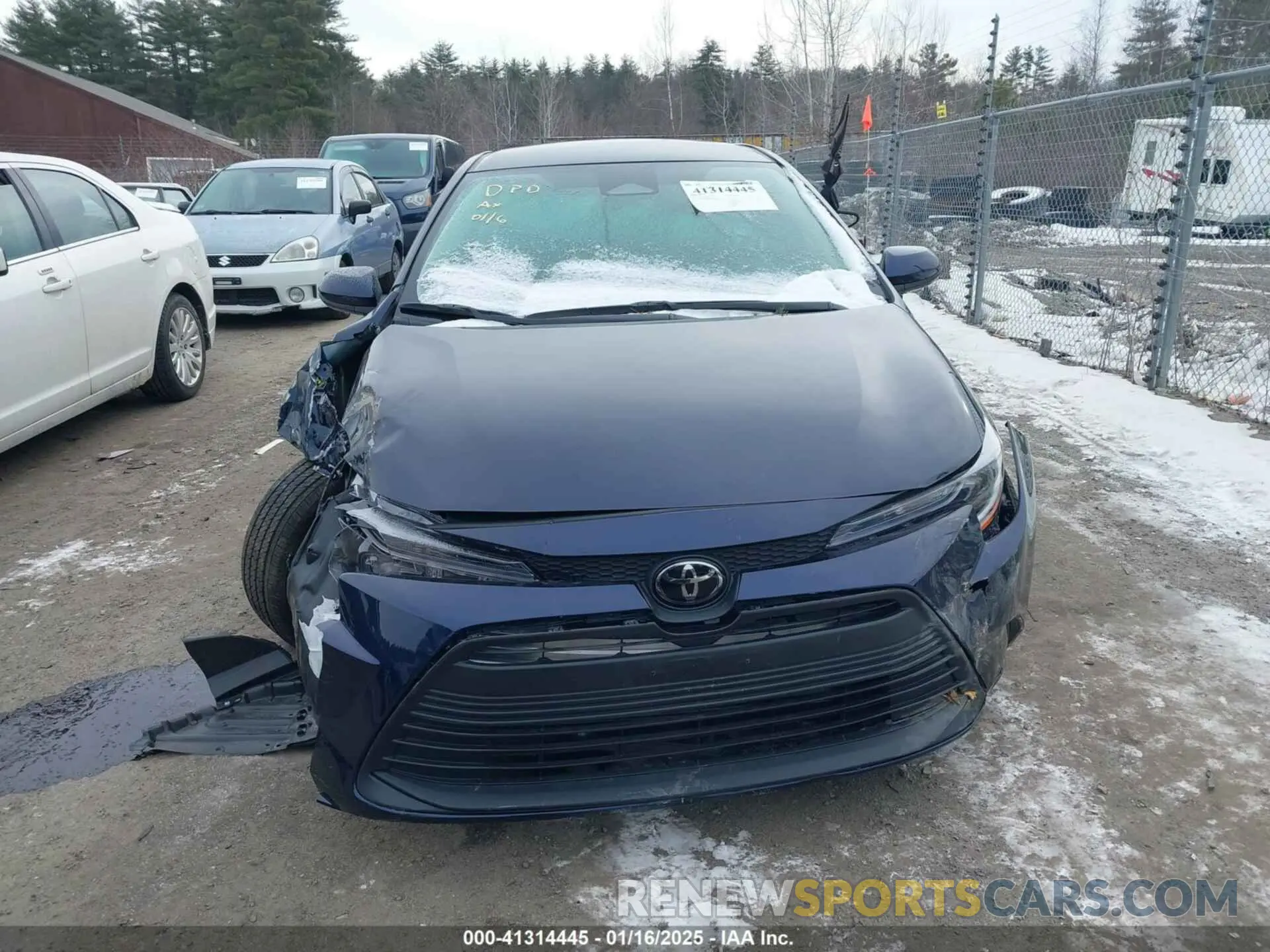 12 fotografías del automóvil dañado 5YFB4MDE4RP210694 TOYOTA COROLLA 2024