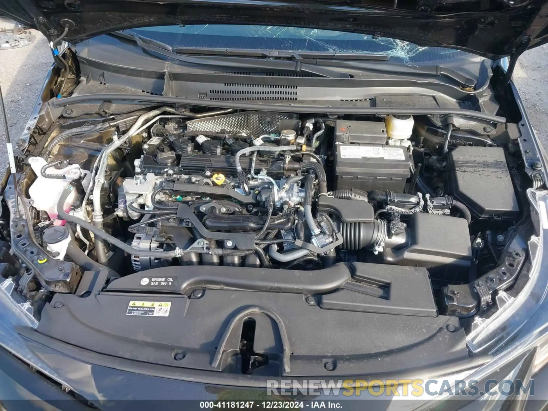 10 fotografías del automóvil dañado 5YFB4MDE4RP212476 TOYOTA COROLLA 2024