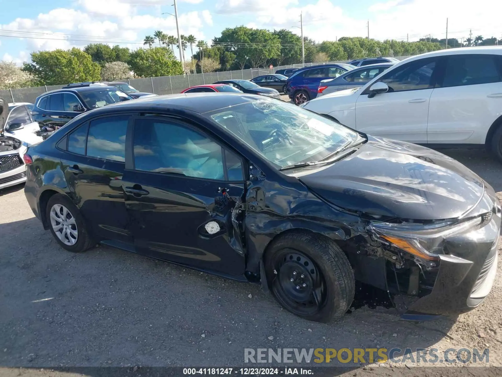 12 fotografías del automóvil dañado 5YFB4MDE4RP212476 TOYOTA COROLLA 2024