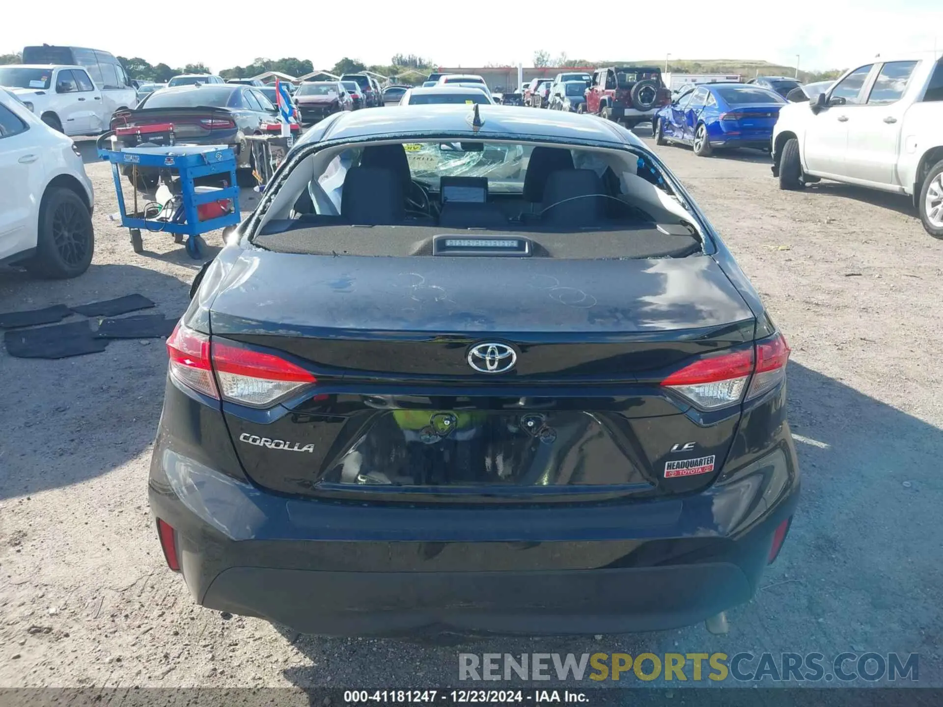 15 fotografías del automóvil dañado 5YFB4MDE4RP212476 TOYOTA COROLLA 2024