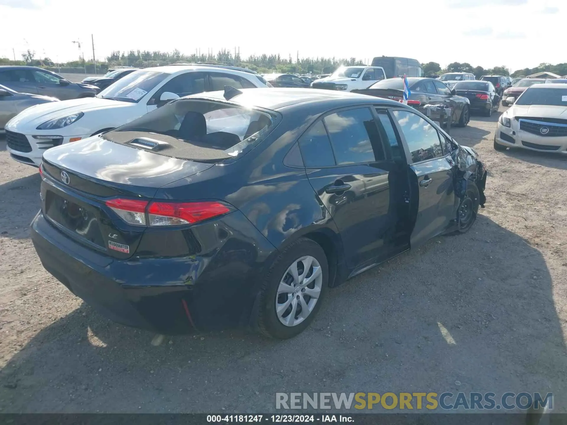 4 fotografías del automóvil dañado 5YFB4MDE4RP212476 TOYOTA COROLLA 2024
