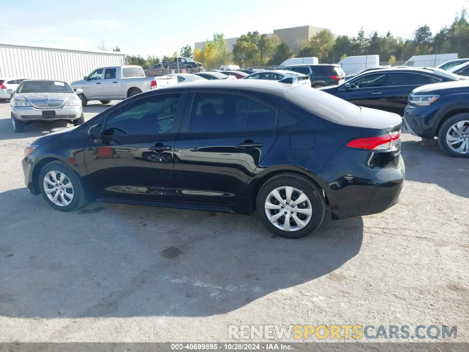 14 fotografías del automóvil dañado 5YFB4MDE4RP216513 TOYOTA COROLLA 2024