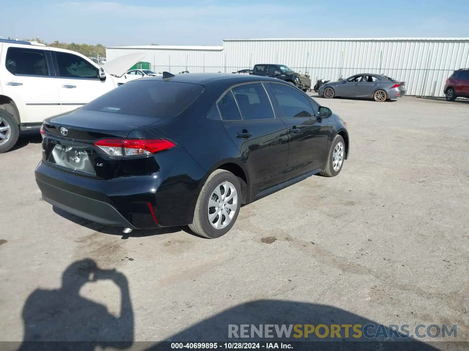 4 fotografías del automóvil dañado 5YFB4MDE4RP216513 TOYOTA COROLLA 2024