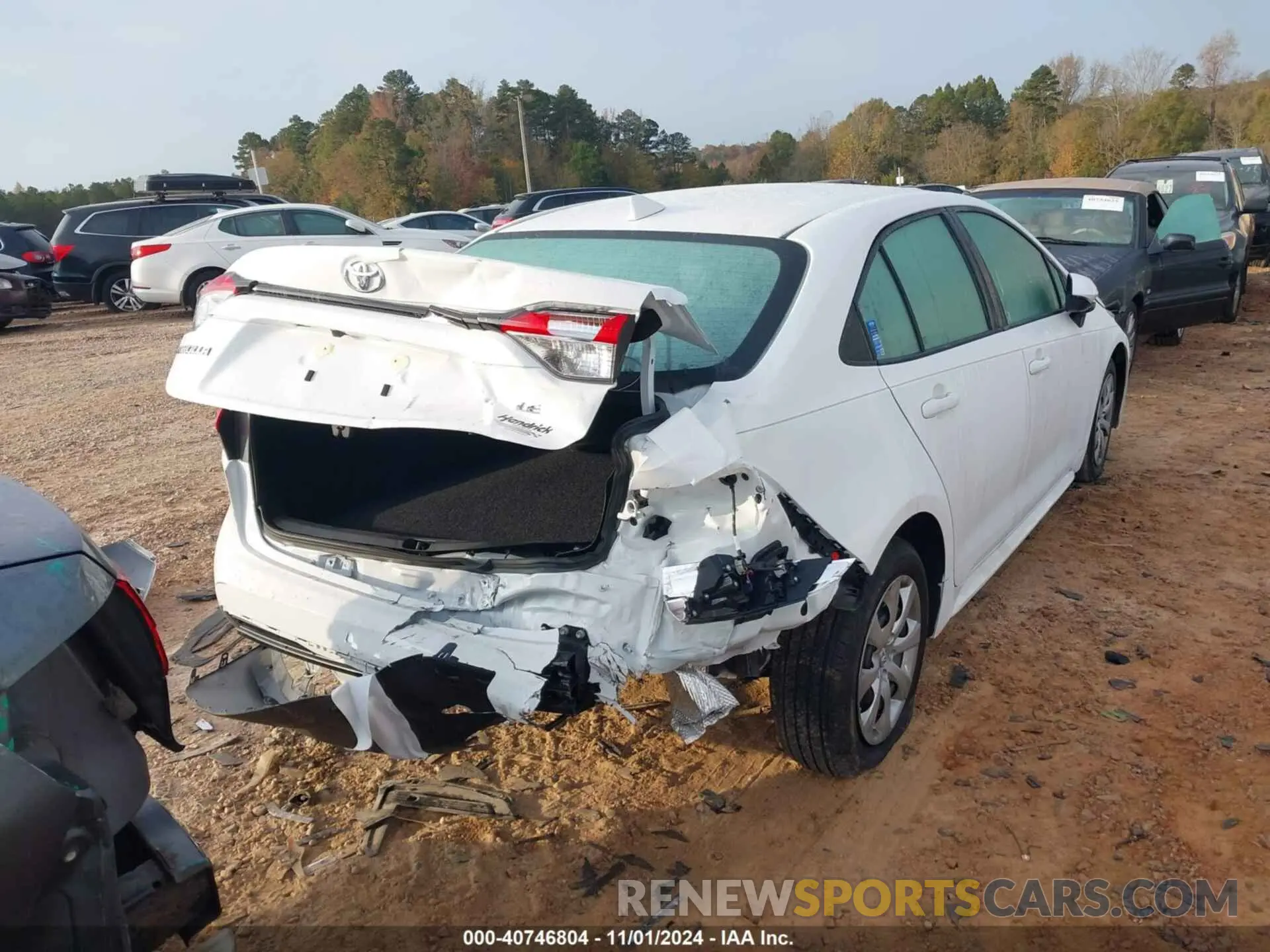 17 fotografías del automóvil dañado 5YFB4MDE4RP221534 TOYOTA COROLLA 2024