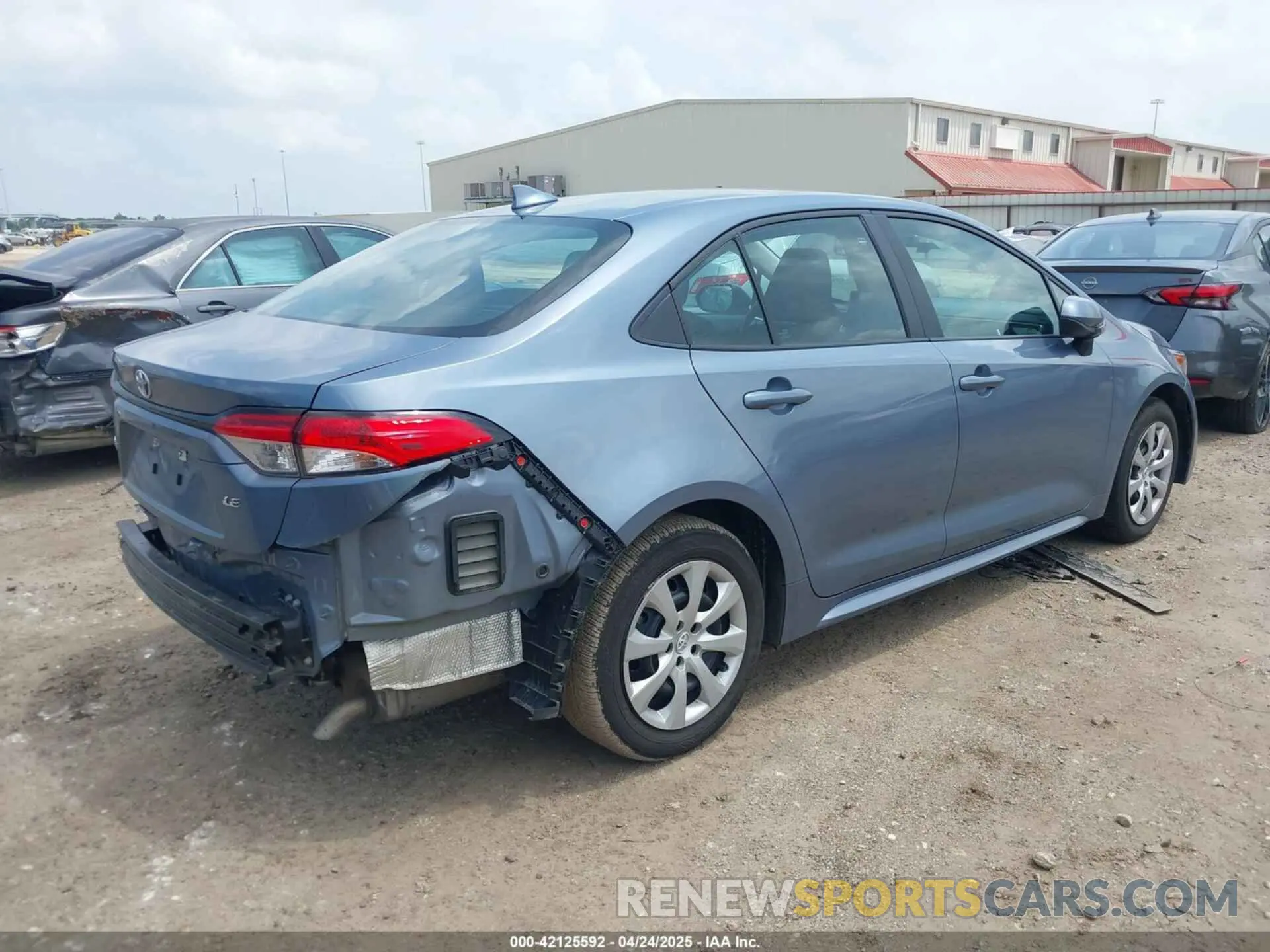 4 fotografías del automóvil dañado 5YFB4MDE5RP082420 TOYOTA COROLLA 2024