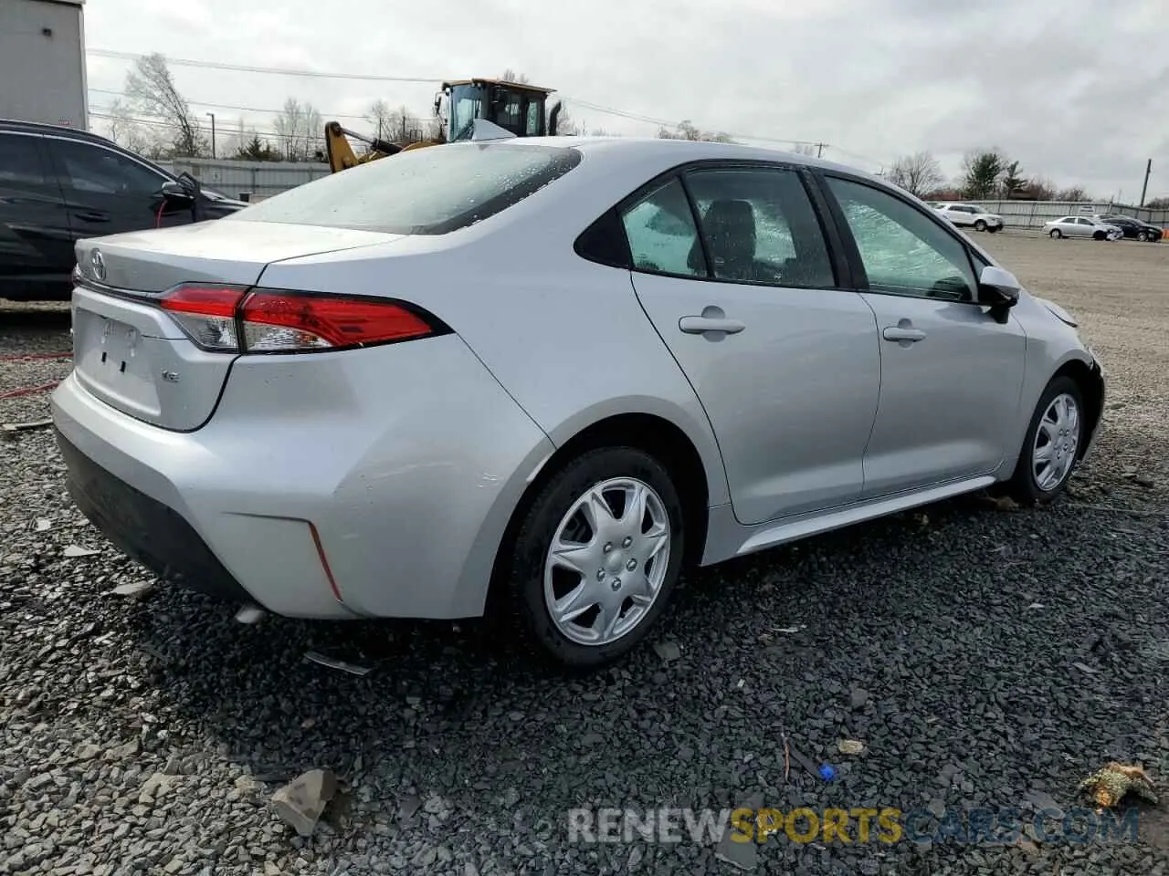 3 fotografías del automóvil dañado 5YFB4MDE5RP108885 TOYOTA COROLLA 2024