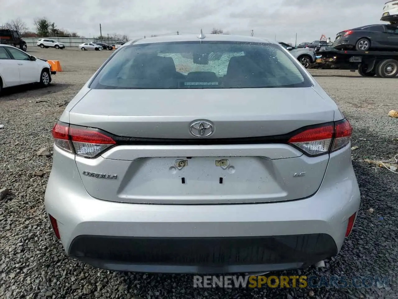 6 fotografías del automóvil dañado 5YFB4MDE5RP108885 TOYOTA COROLLA 2024