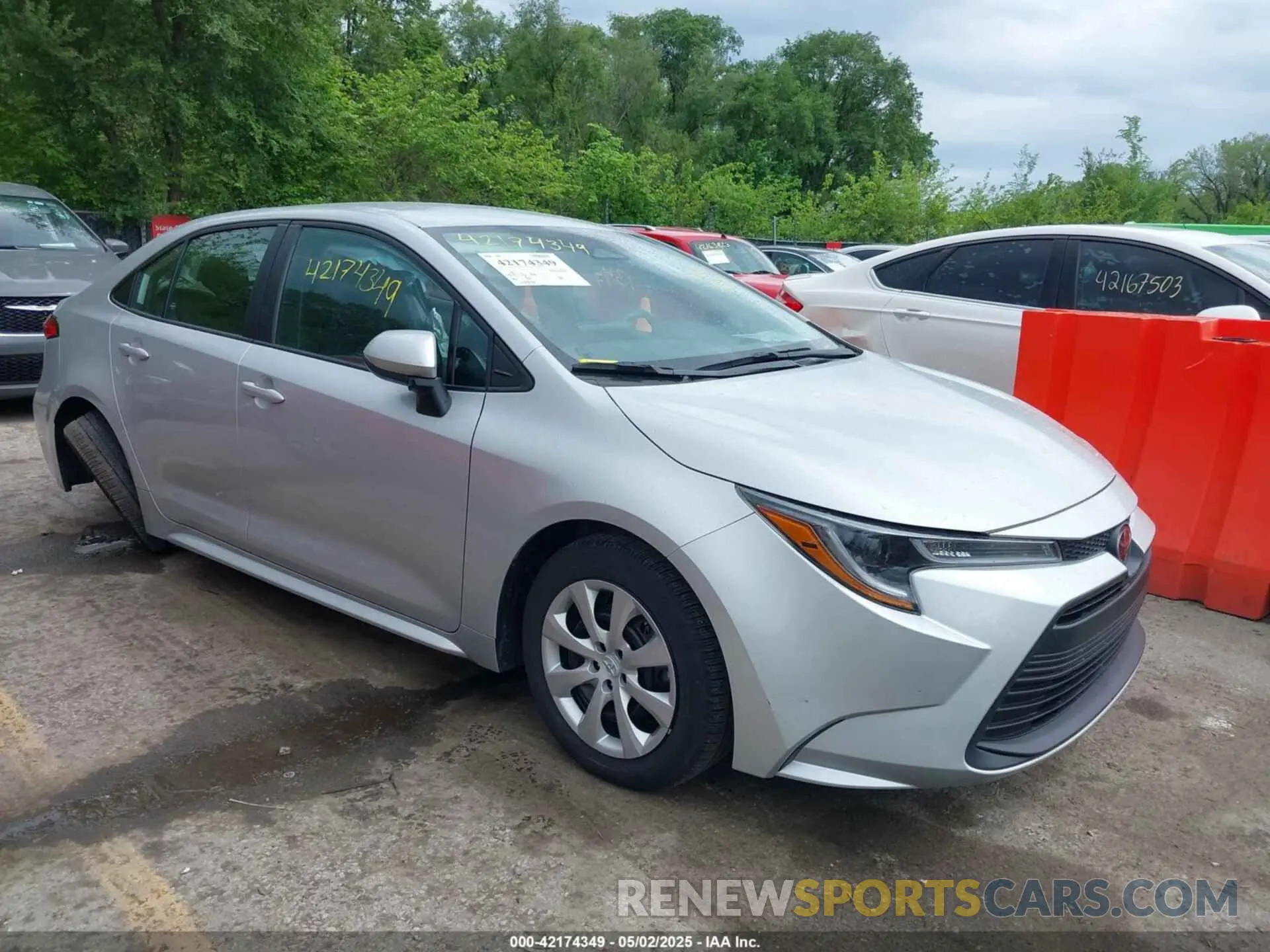 1 fotografías del automóvil dañado 5YFB4MDE5RP110281 TOYOTA COROLLA 2024