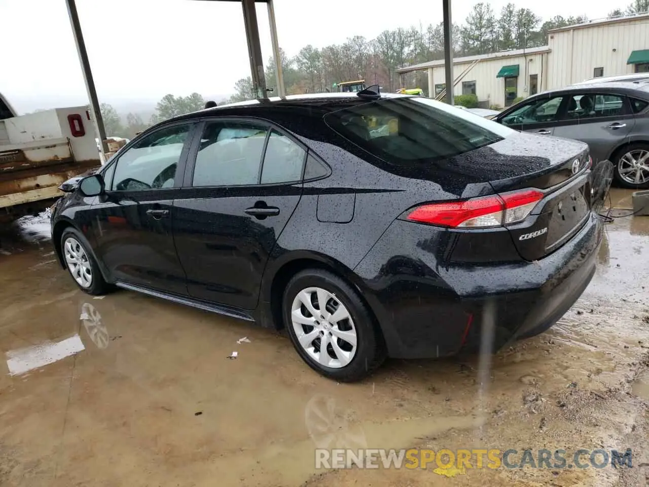 2 fotografías del automóvil dañado 5YFB4MDE5RP110524 TOYOTA COROLLA 2024