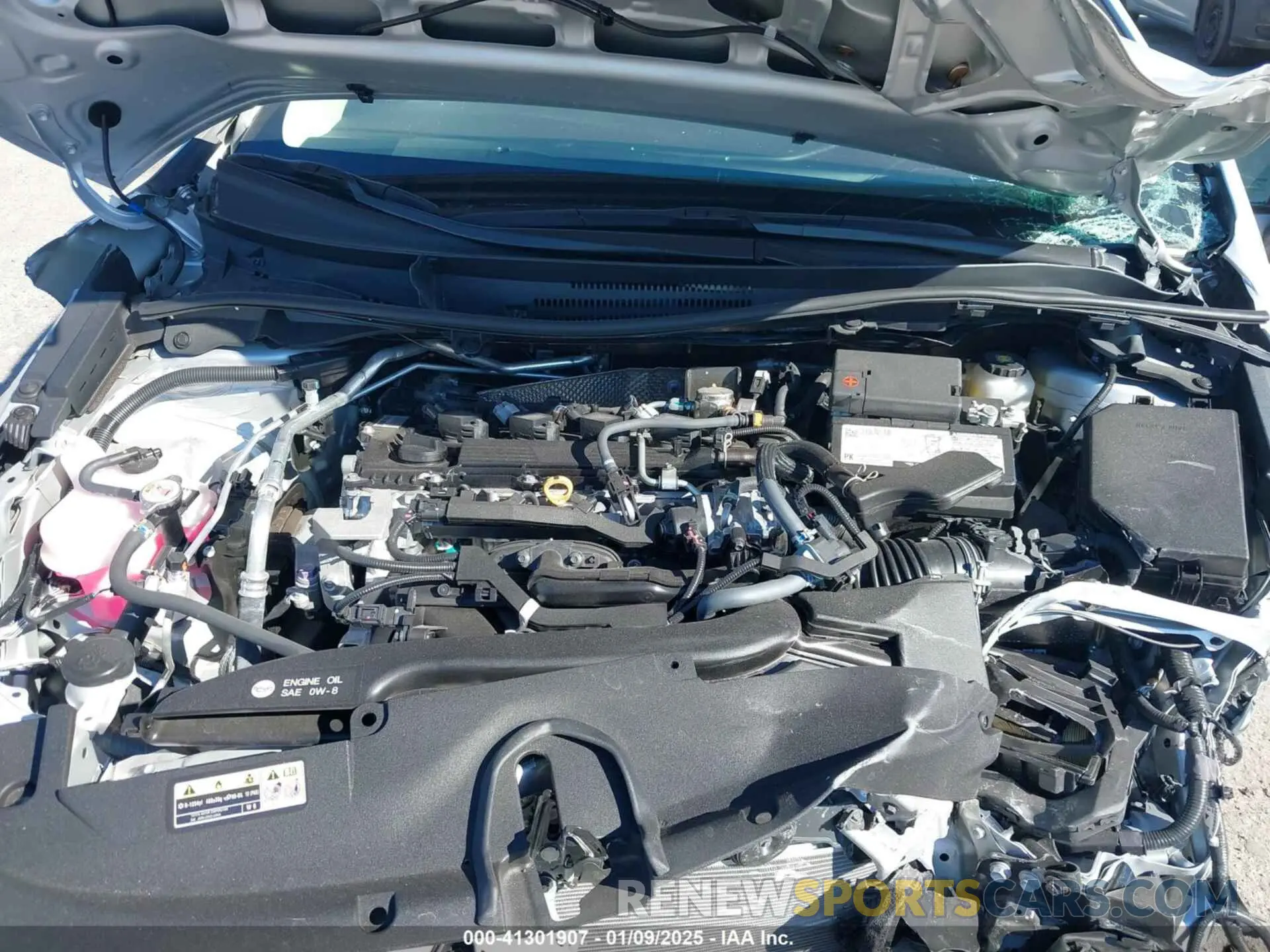 10 fotografías del automóvil dañado 5YFB4MDE5RP113505 TOYOTA COROLLA 2024