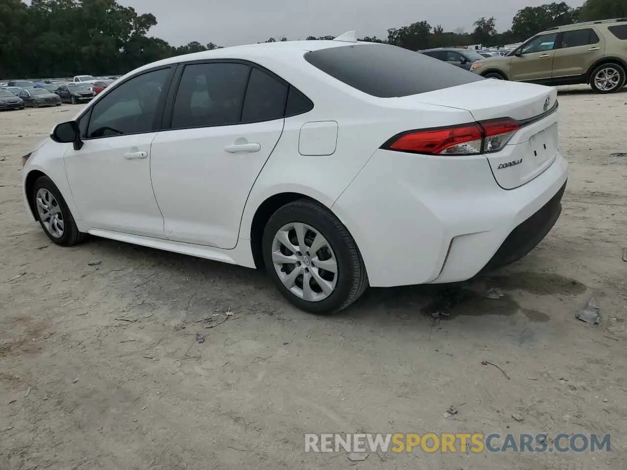 2 fotografías del automóvil dañado 5YFB4MDE5RP114301 TOYOTA COROLLA 2024
