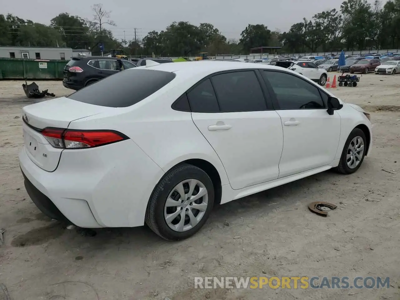 3 fotografías del automóvil dañado 5YFB4MDE5RP114301 TOYOTA COROLLA 2024