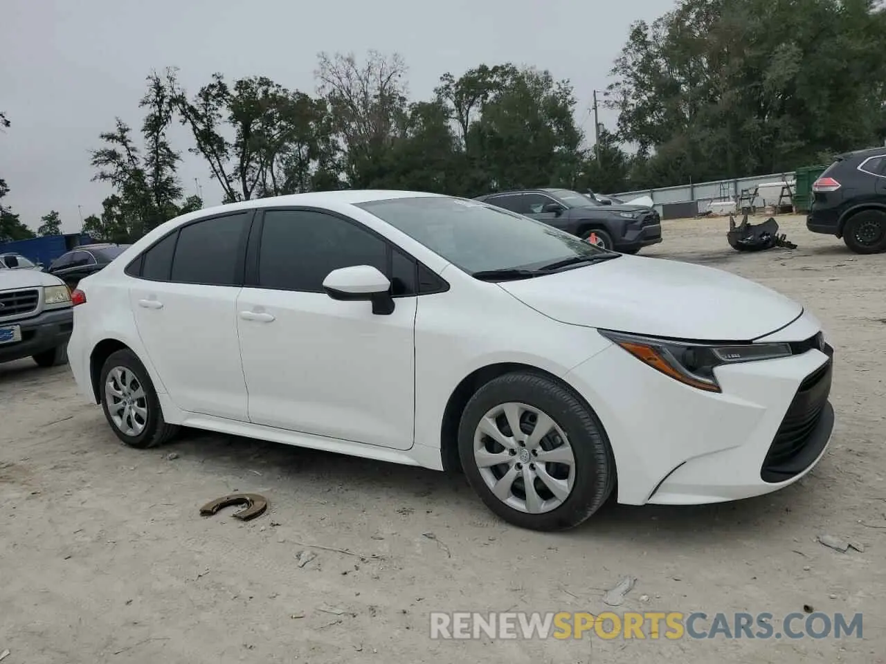 4 fotografías del automóvil dañado 5YFB4MDE5RP114301 TOYOTA COROLLA 2024