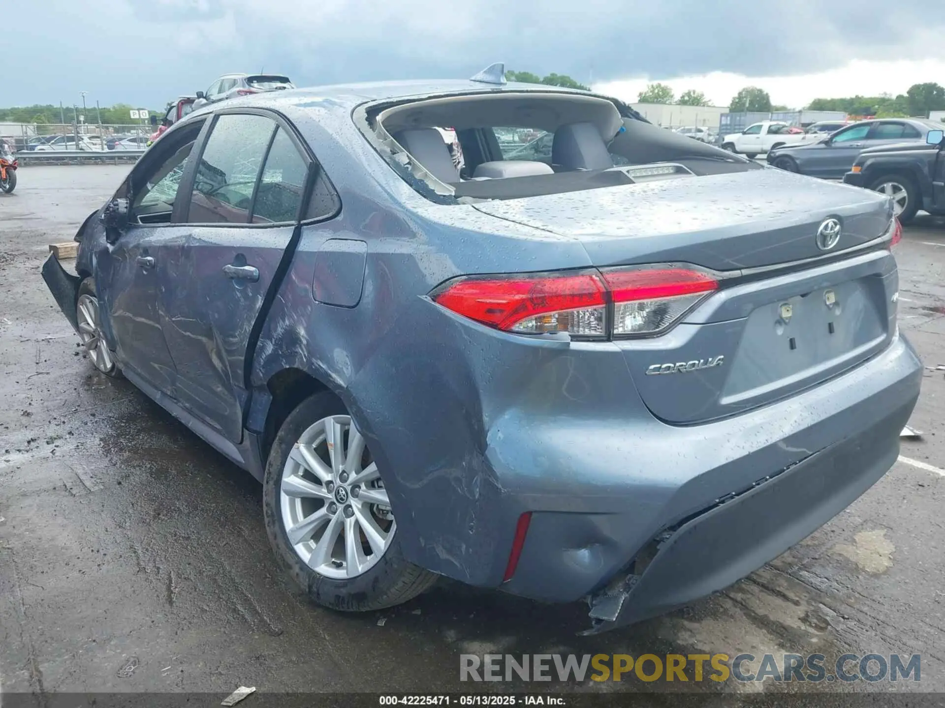 3 fotografías del automóvil dañado 5YFB4MDE5RP118820 TOYOTA COROLLA 2024