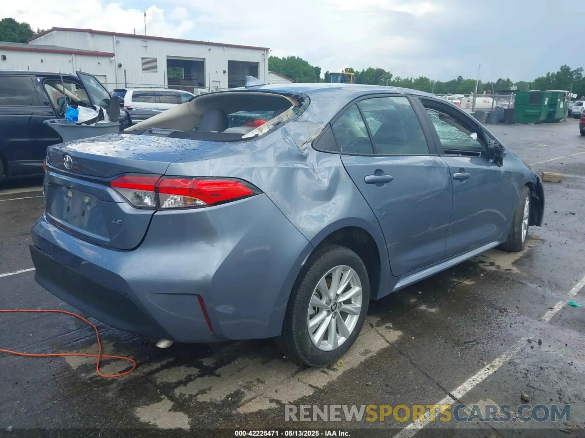 4 fotografías del automóvil dañado 5YFB4MDE5RP118820 TOYOTA COROLLA 2024