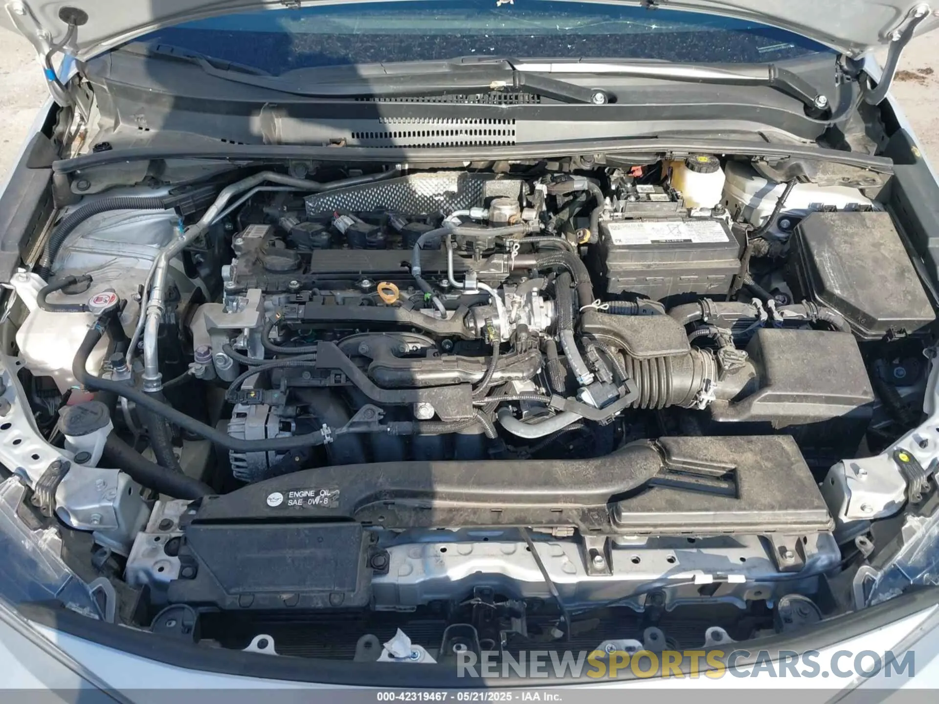 10 fotografías del automóvil dañado 5YFB4MDE5RP122429 TOYOTA COROLLA 2024