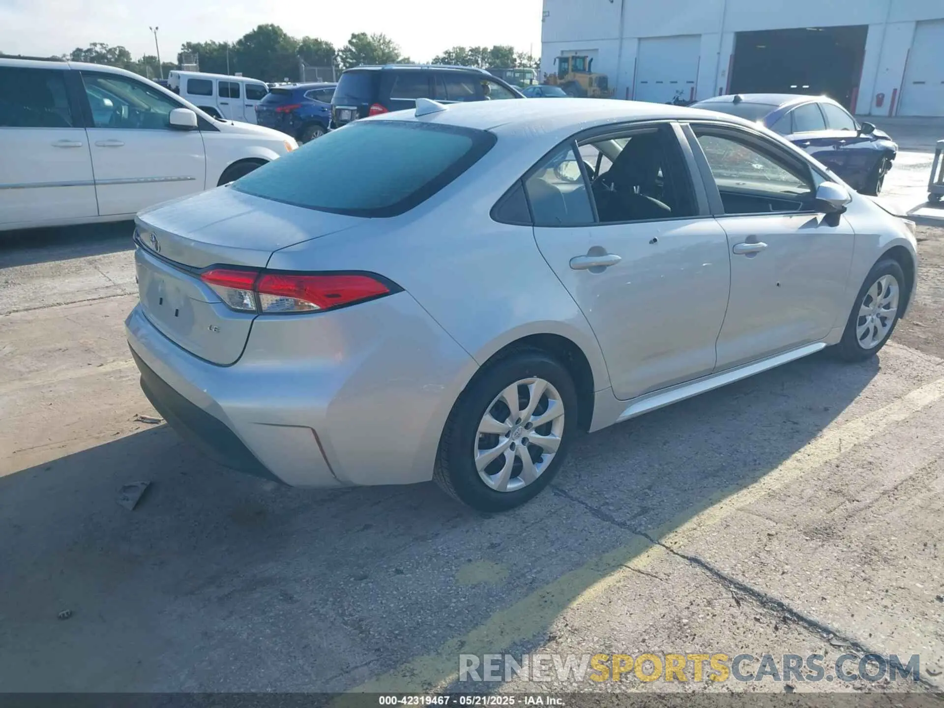 4 fotografías del automóvil dañado 5YFB4MDE5RP122429 TOYOTA COROLLA 2024