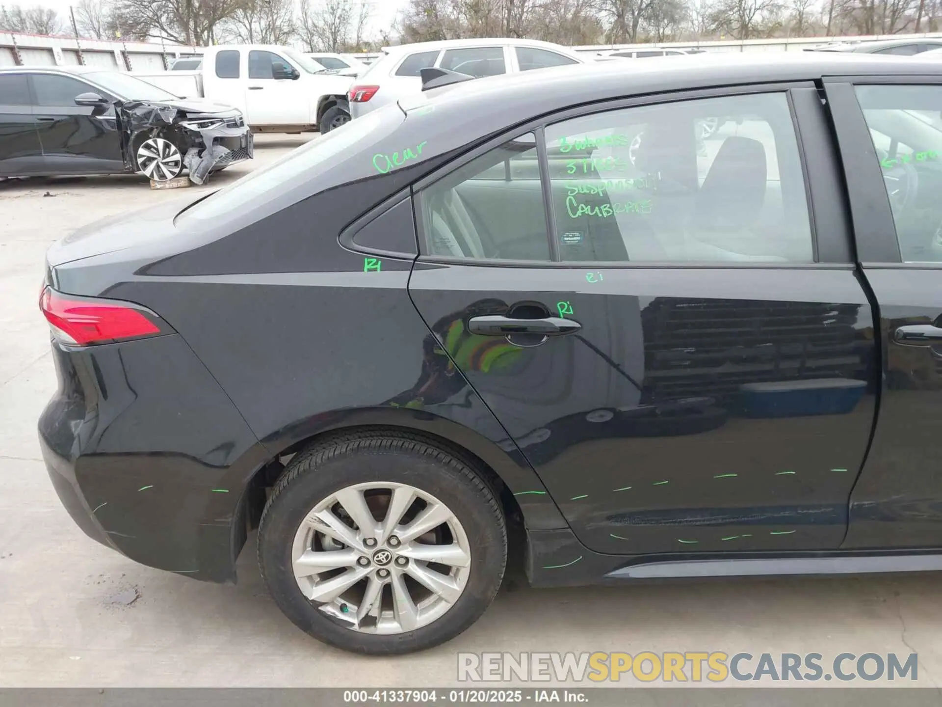 18 fotografías del automóvil dañado 5YFB4MDE5RP127503 TOYOTA COROLLA 2024