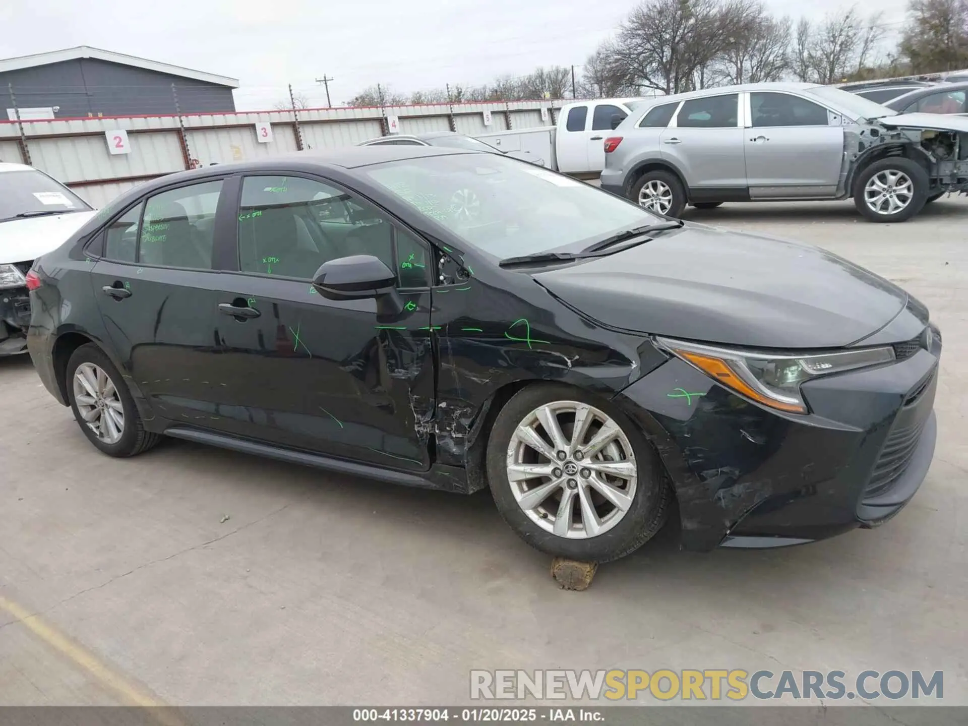 6 fotografías del automóvil dañado 5YFB4MDE5RP127503 TOYOTA COROLLA 2024