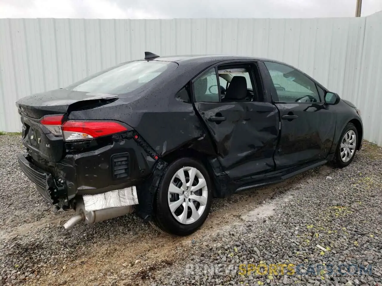 3 fotografías del automóvil dañado 5YFB4MDE5RP128568 TOYOTA COROLLA 2024
