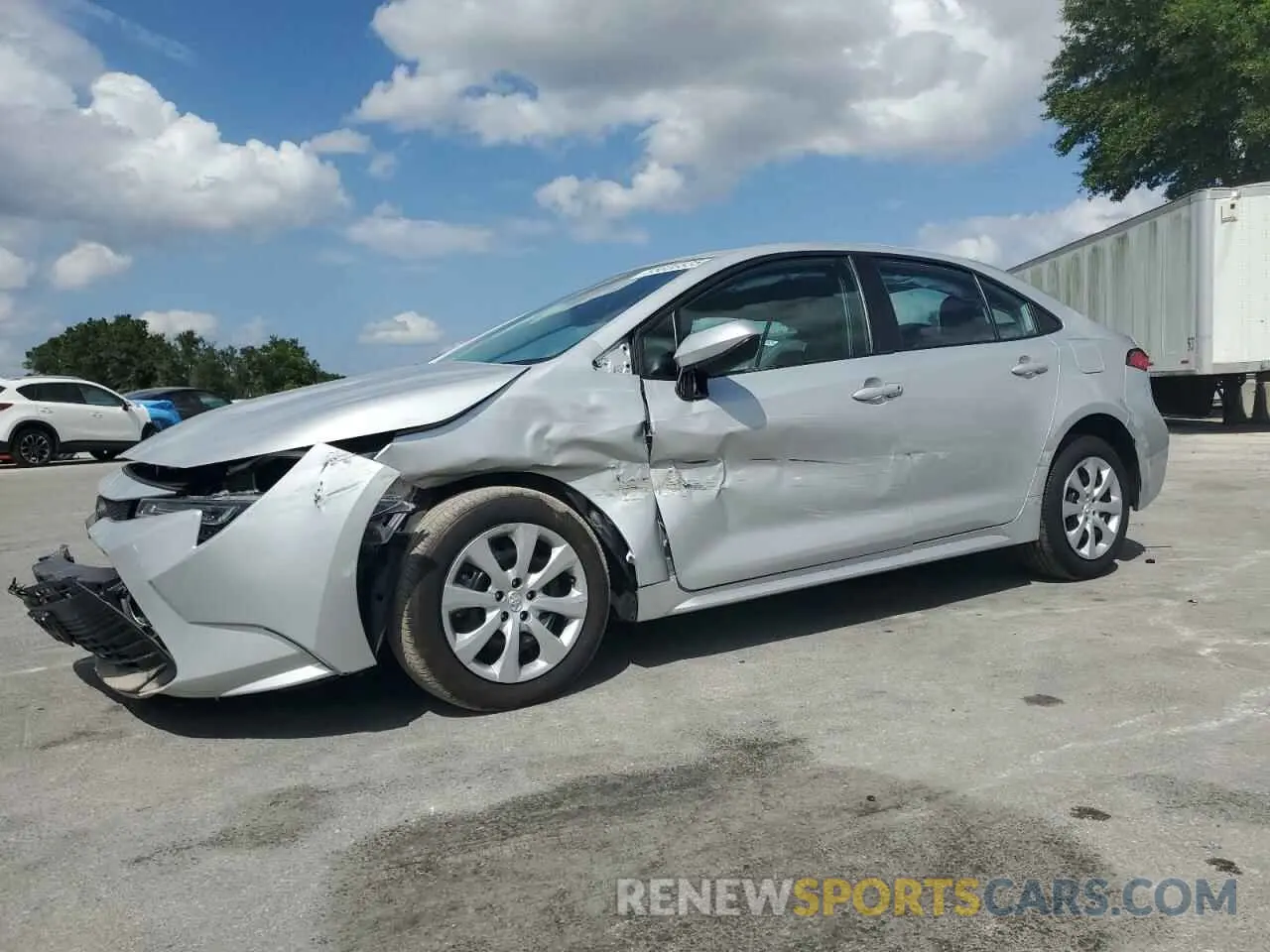 1 fotografías del automóvil dañado 5YFB4MDE5RP137092 TOYOTA COROLLA 2024