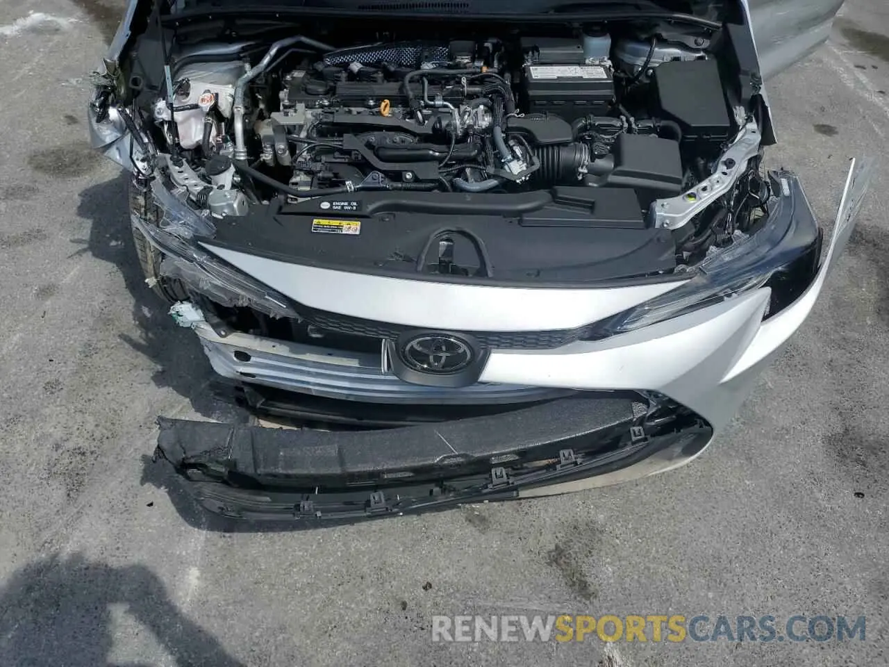 11 fotografías del automóvil dañado 5YFB4MDE5RP137092 TOYOTA COROLLA 2024