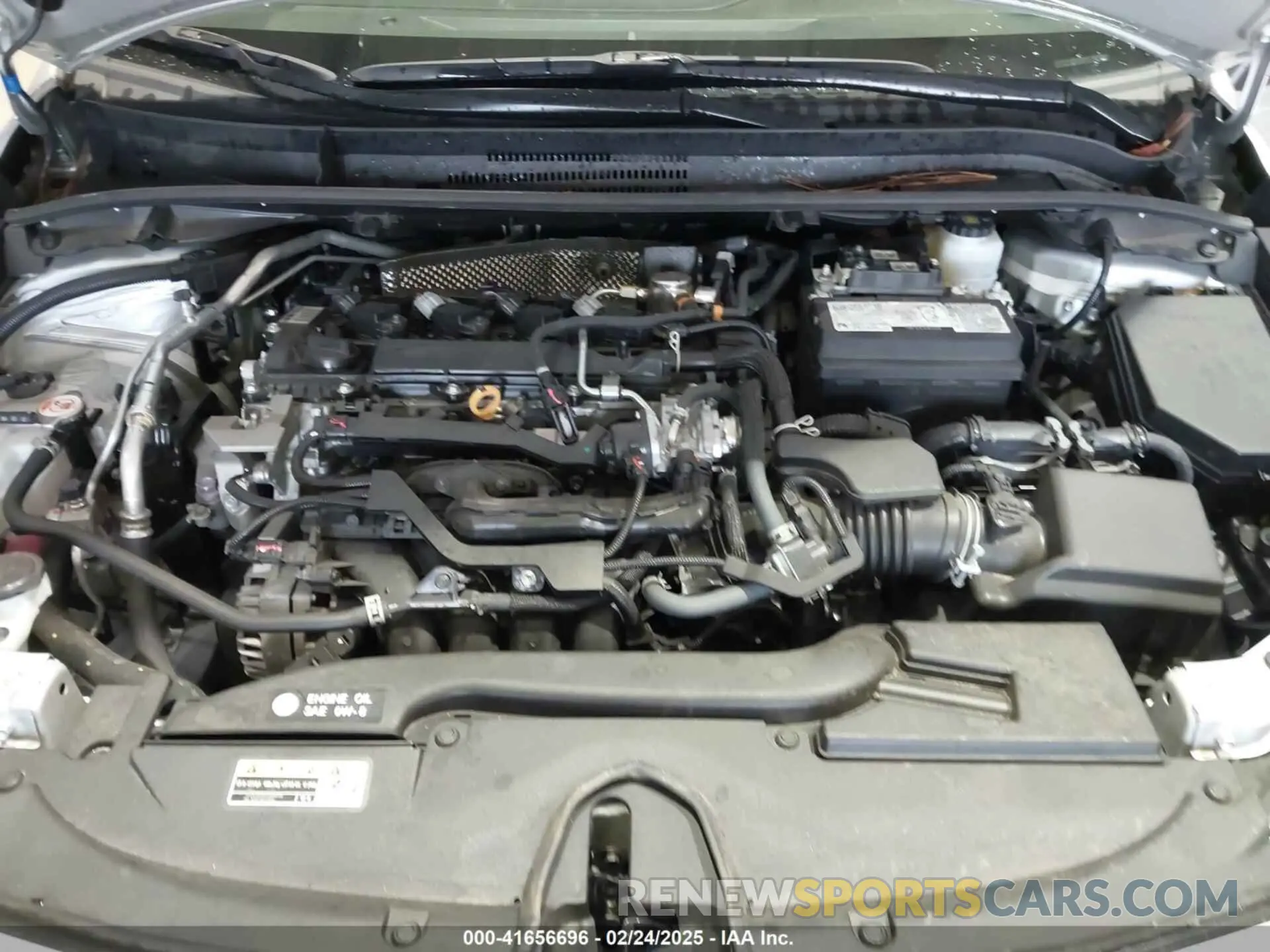 10 fotografías del automóvil dañado 5YFB4MDE5RP140509 TOYOTA COROLLA 2024