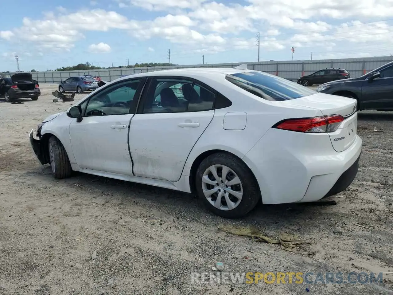2 fotografías del automóvil dañado 5YFB4MDE5RP141983 TOYOTA COROLLA 2024