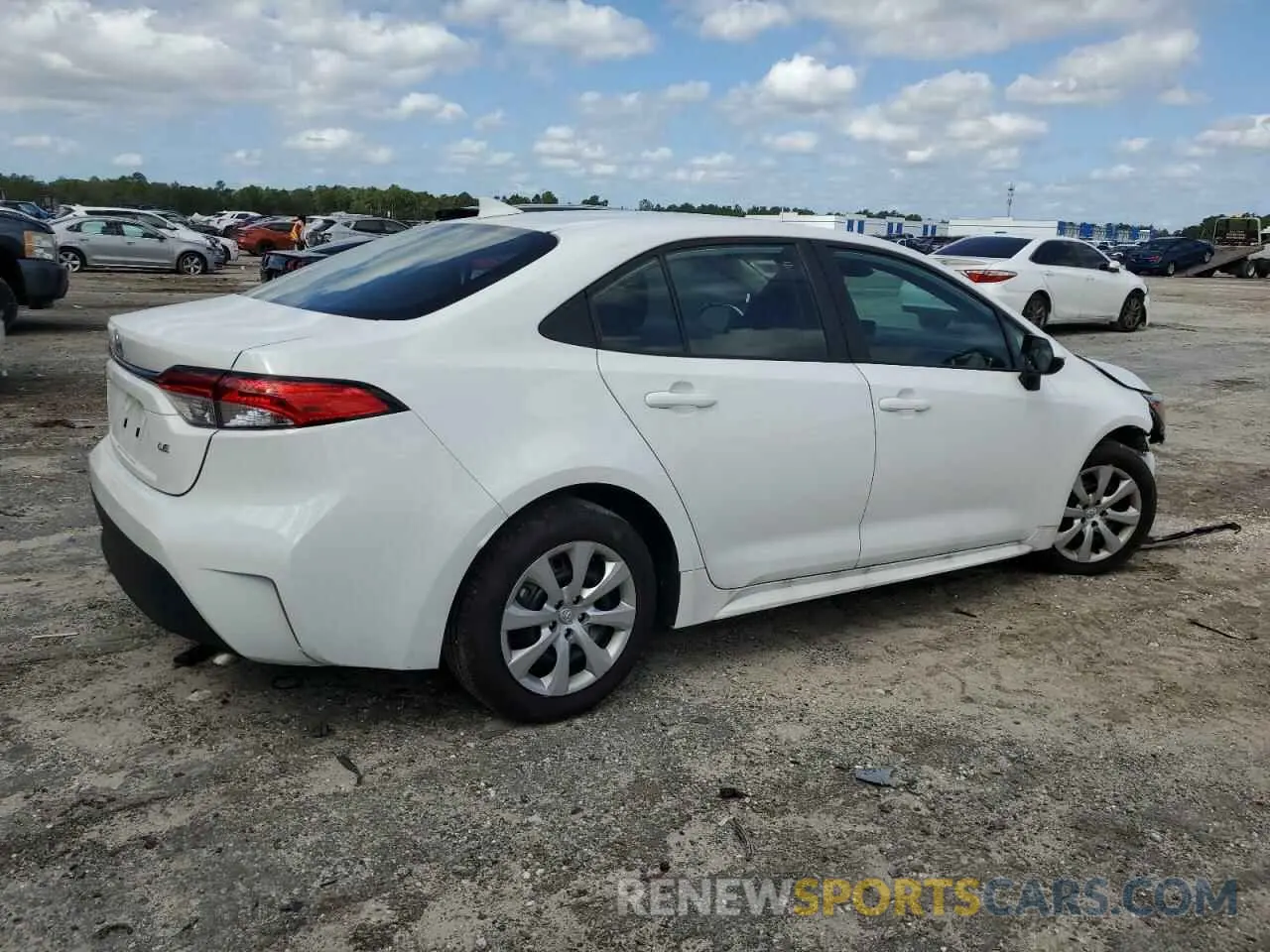 3 fotografías del automóvil dañado 5YFB4MDE5RP141983 TOYOTA COROLLA 2024