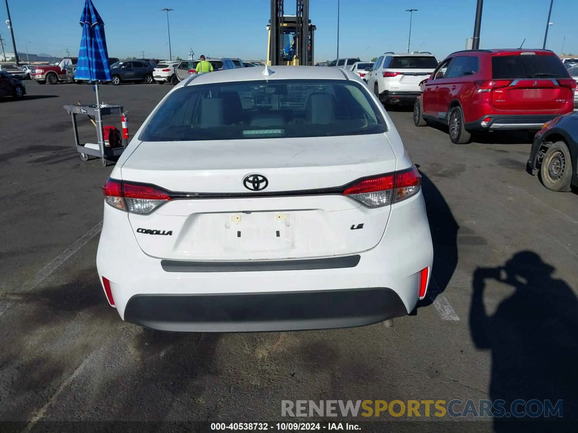 17 fotografías del automóvil dañado 5YFB4MDE5RP144706 TOYOTA COROLLA 2024