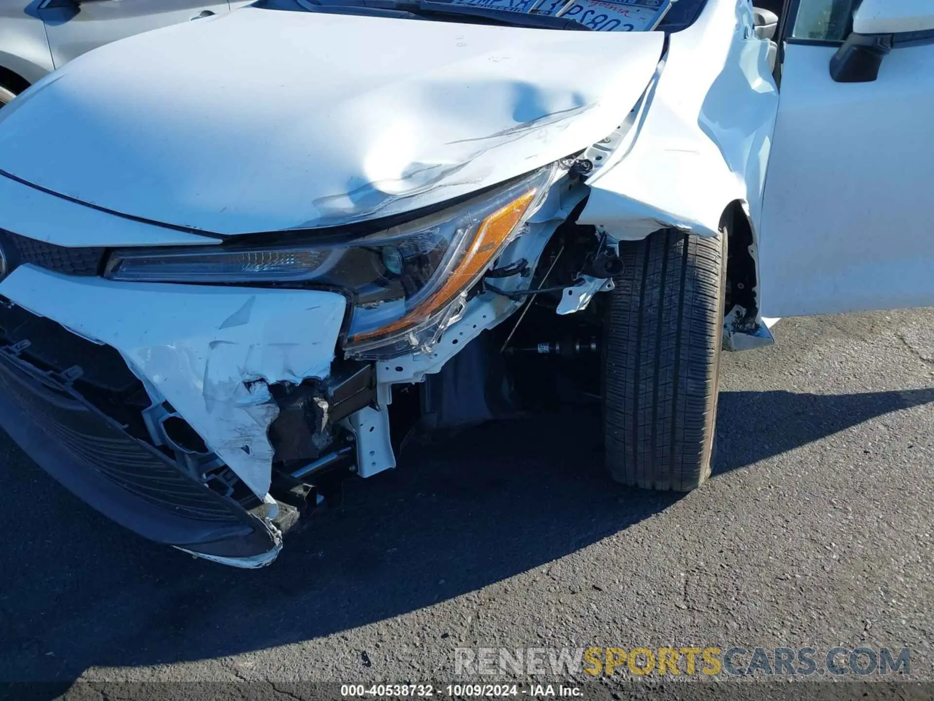 6 fotografías del automóvil dañado 5YFB4MDE5RP144706 TOYOTA COROLLA 2024