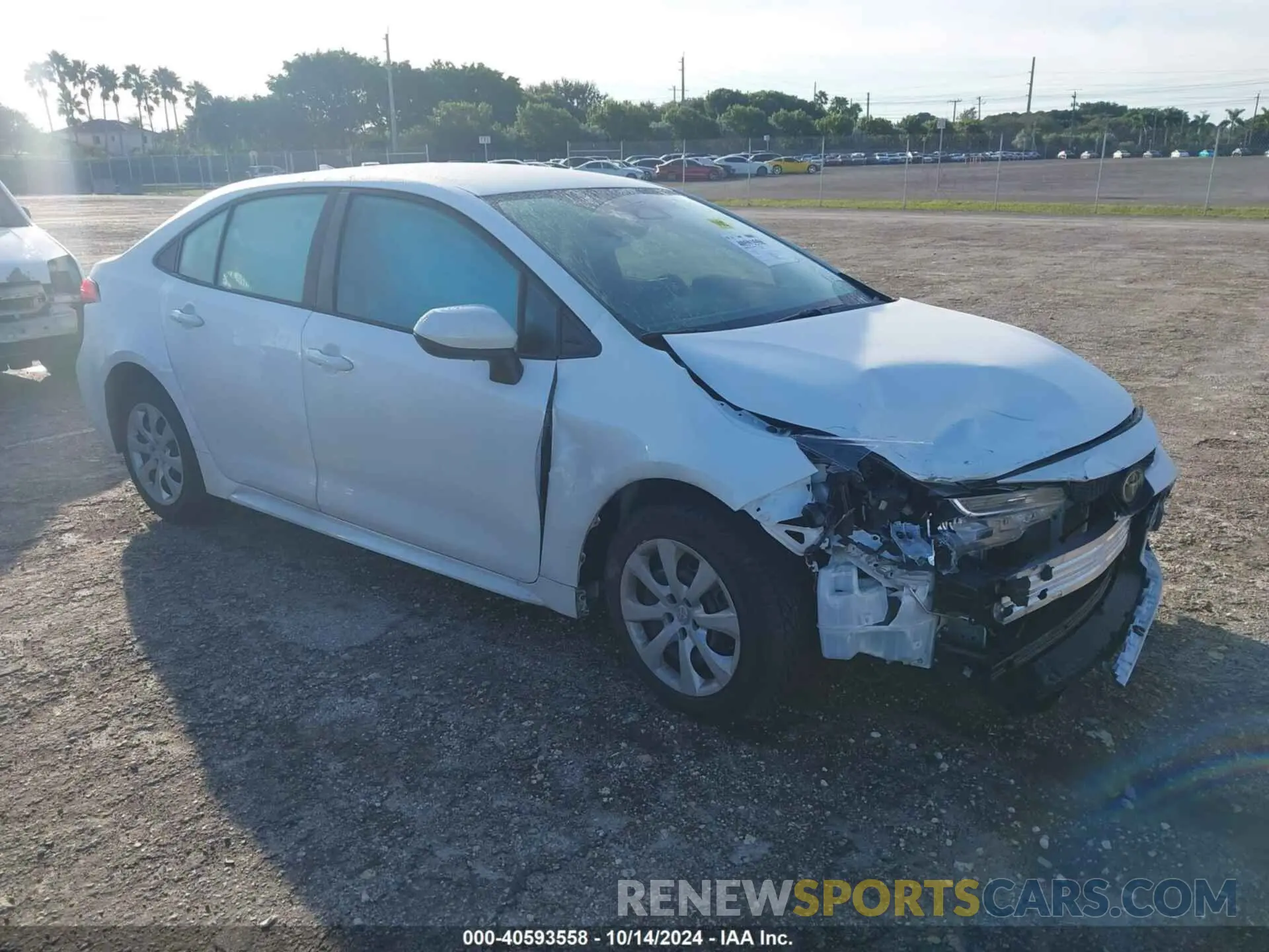 1 fotografías del automóvil dañado 5YFB4MDE5RP145919 TOYOTA COROLLA 2024