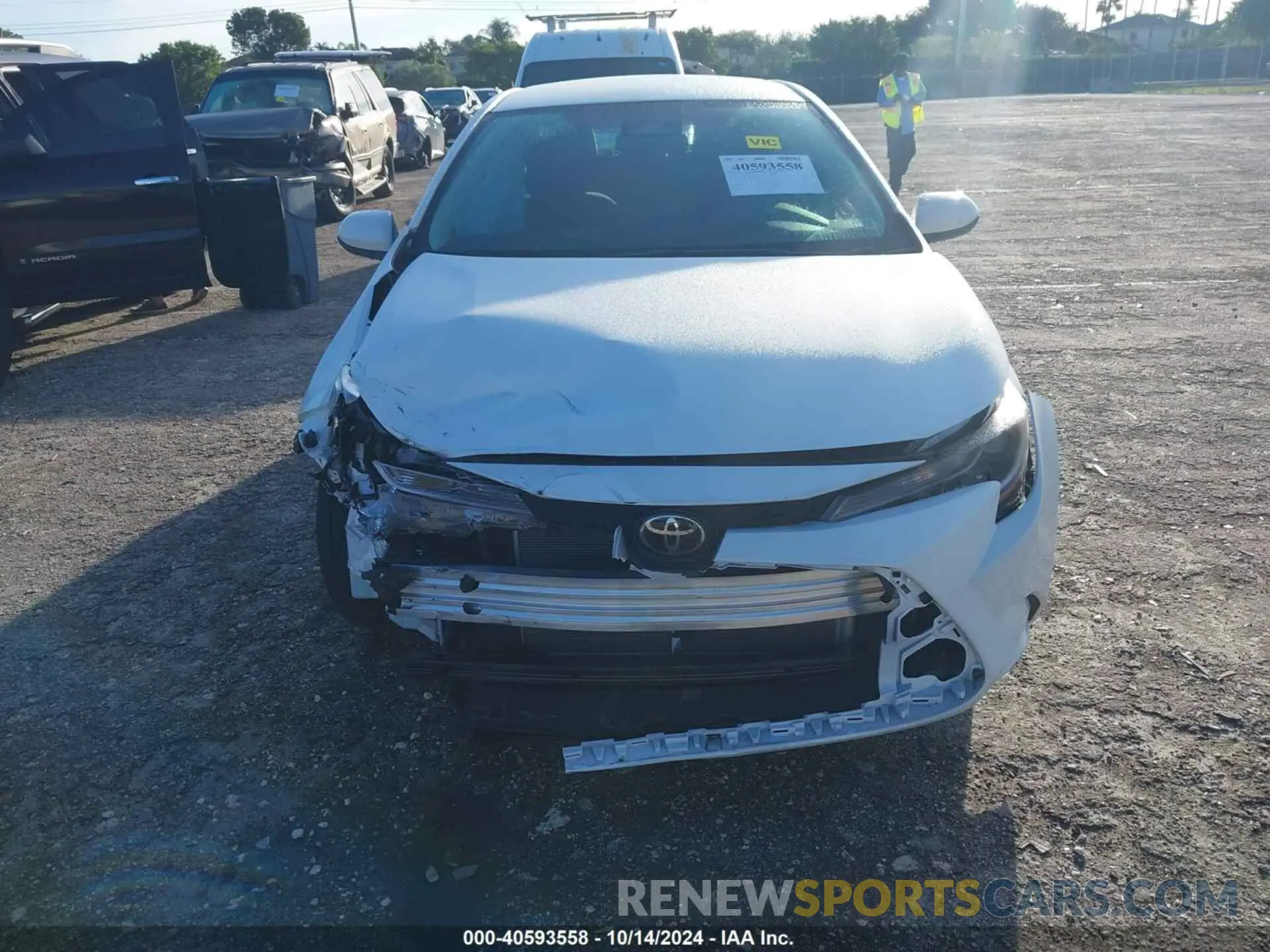 13 fotografías del automóvil dañado 5YFB4MDE5RP145919 TOYOTA COROLLA 2024