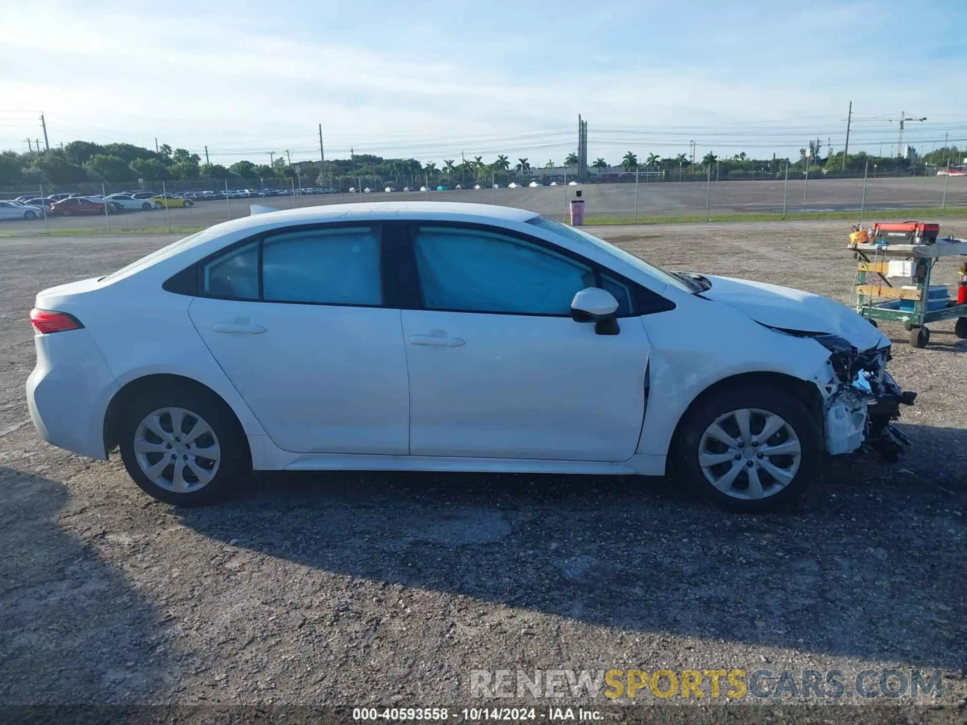 14 fotografías del automóvil dañado 5YFB4MDE5RP145919 TOYOTA COROLLA 2024