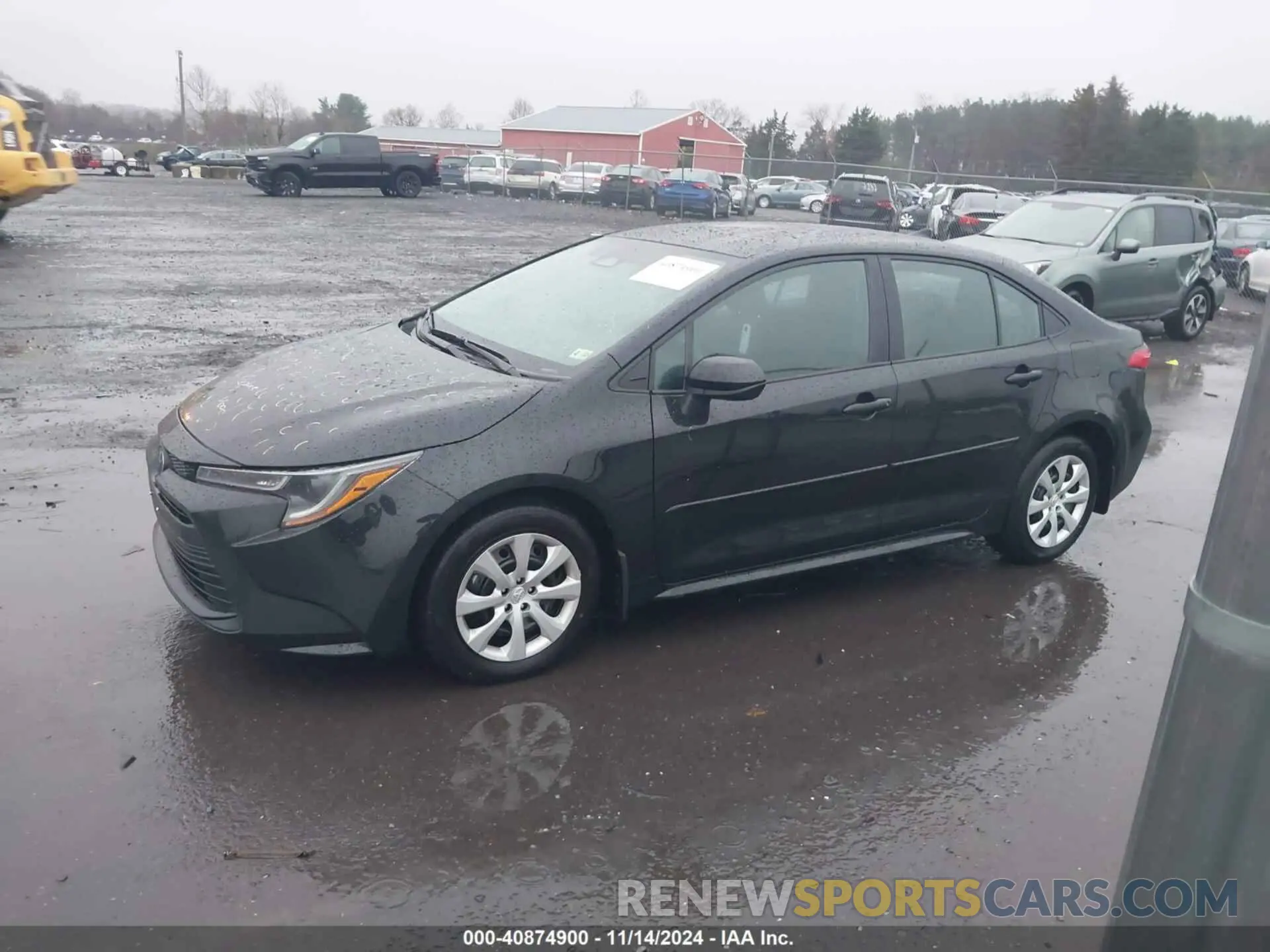 14 fotografías del automóvil dañado 5YFB4MDE5RP152336 TOYOTA COROLLA 2024
