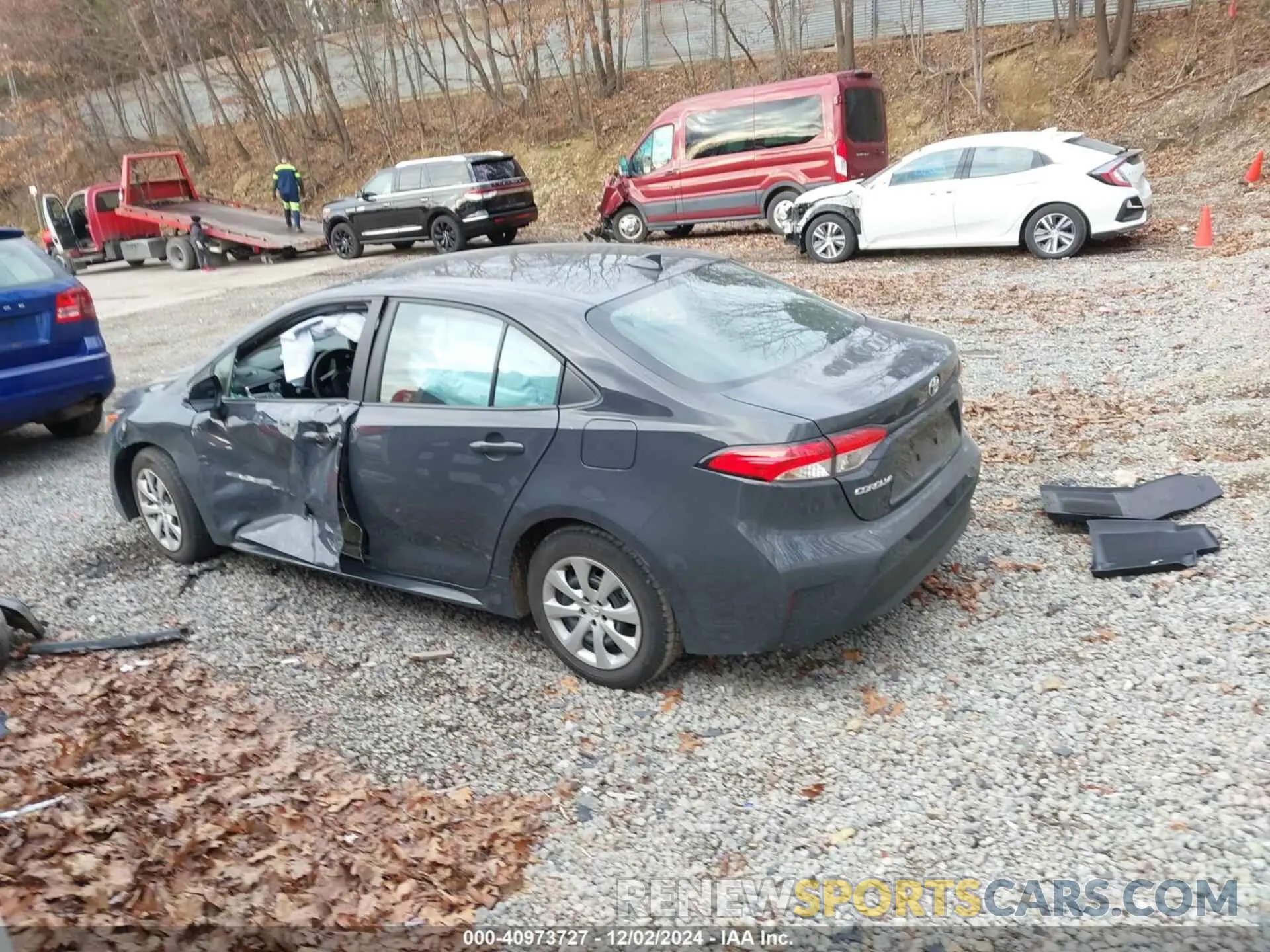 15 fotografías del automóvil dañado 5YFB4MDE5RP153745 TOYOTA COROLLA 2024