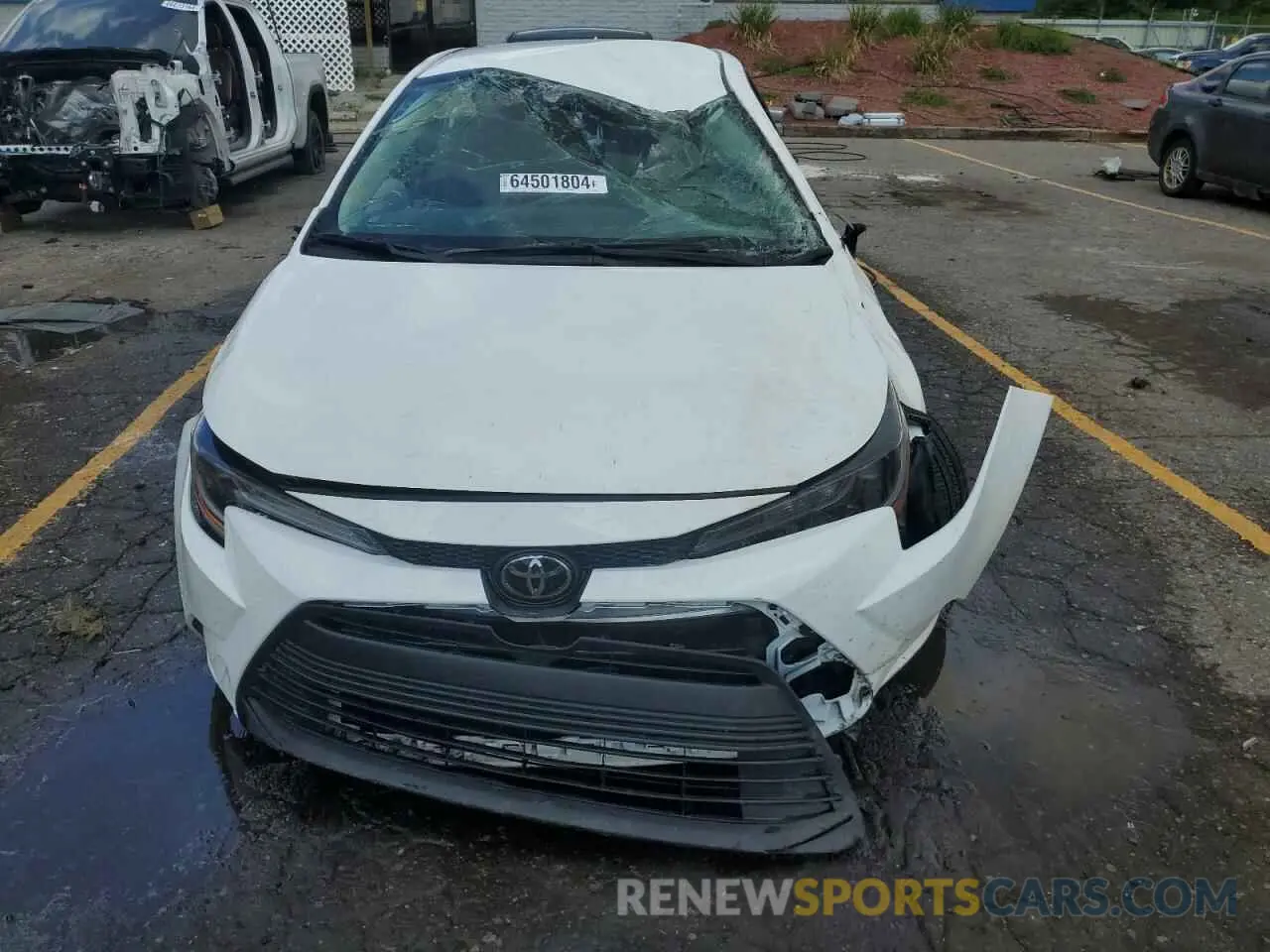 5 fotografías del automóvil dañado 5YFB4MDE5RP154460 TOYOTA COROLLA 2024