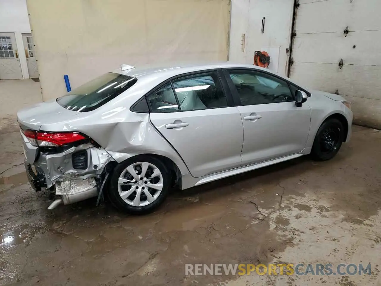 3 fotografías del automóvil dañado 5YFB4MDE5RP163837 TOYOTA COROLLA 2024