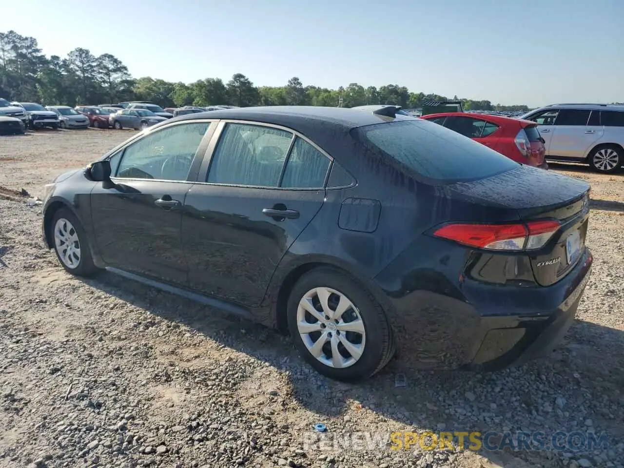 2 fotografías del automóvil dañado 5YFB4MDE5RP166401 TOYOTA COROLLA 2024