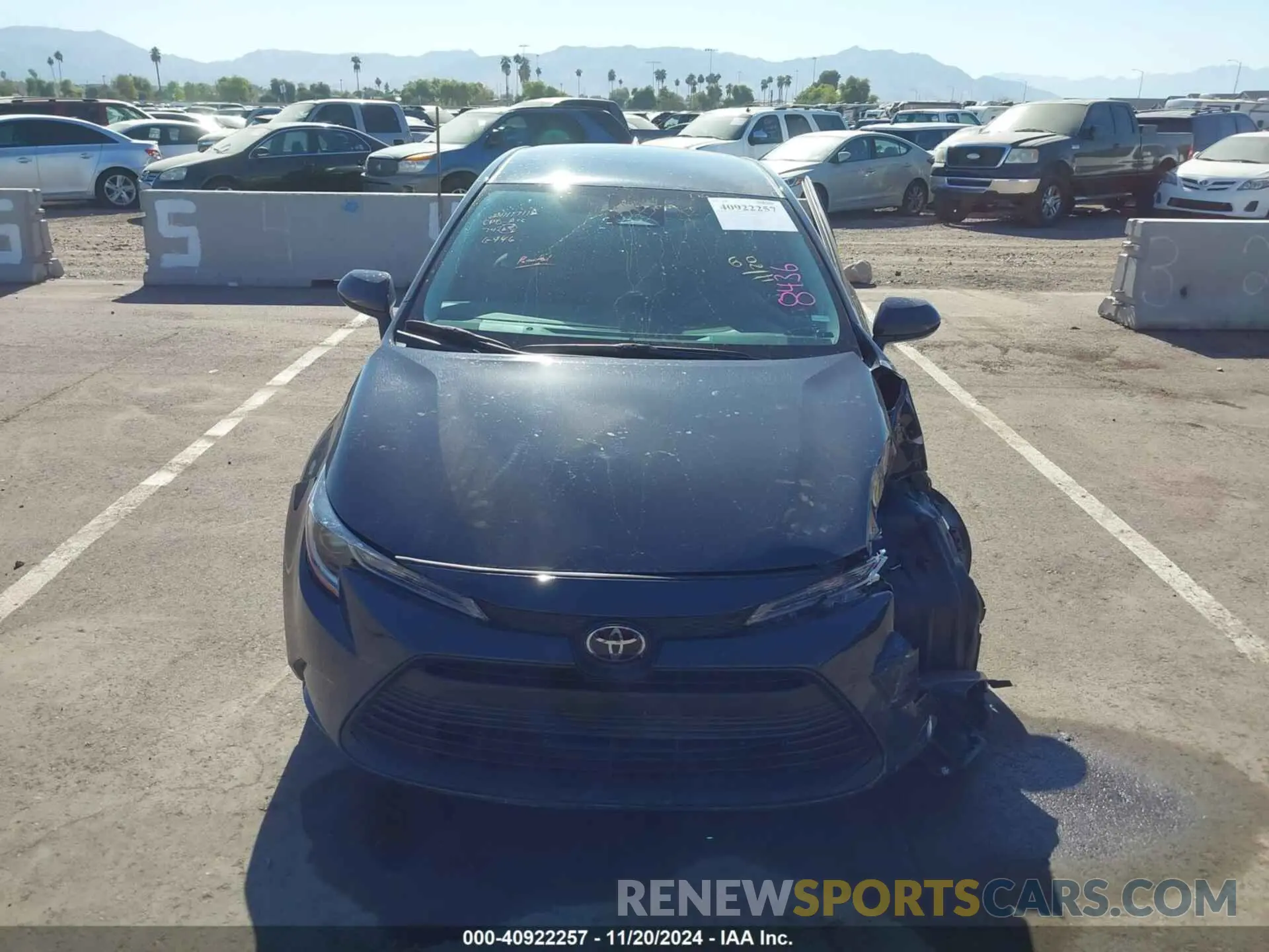 12 fotografías del automóvil dañado 5YFB4MDE5RP166446 TOYOTA COROLLA 2024
