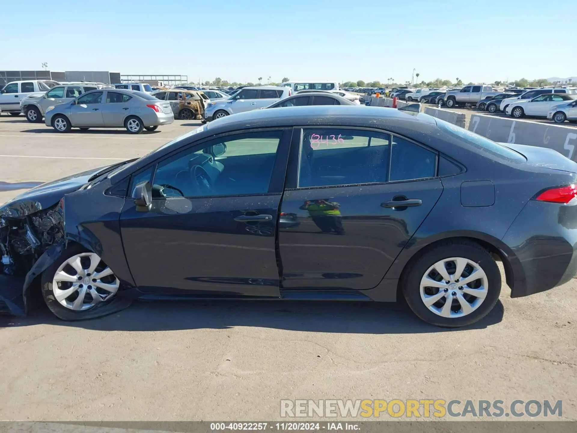14 fotografías del automóvil dañado 5YFB4MDE5RP166446 TOYOTA COROLLA 2024