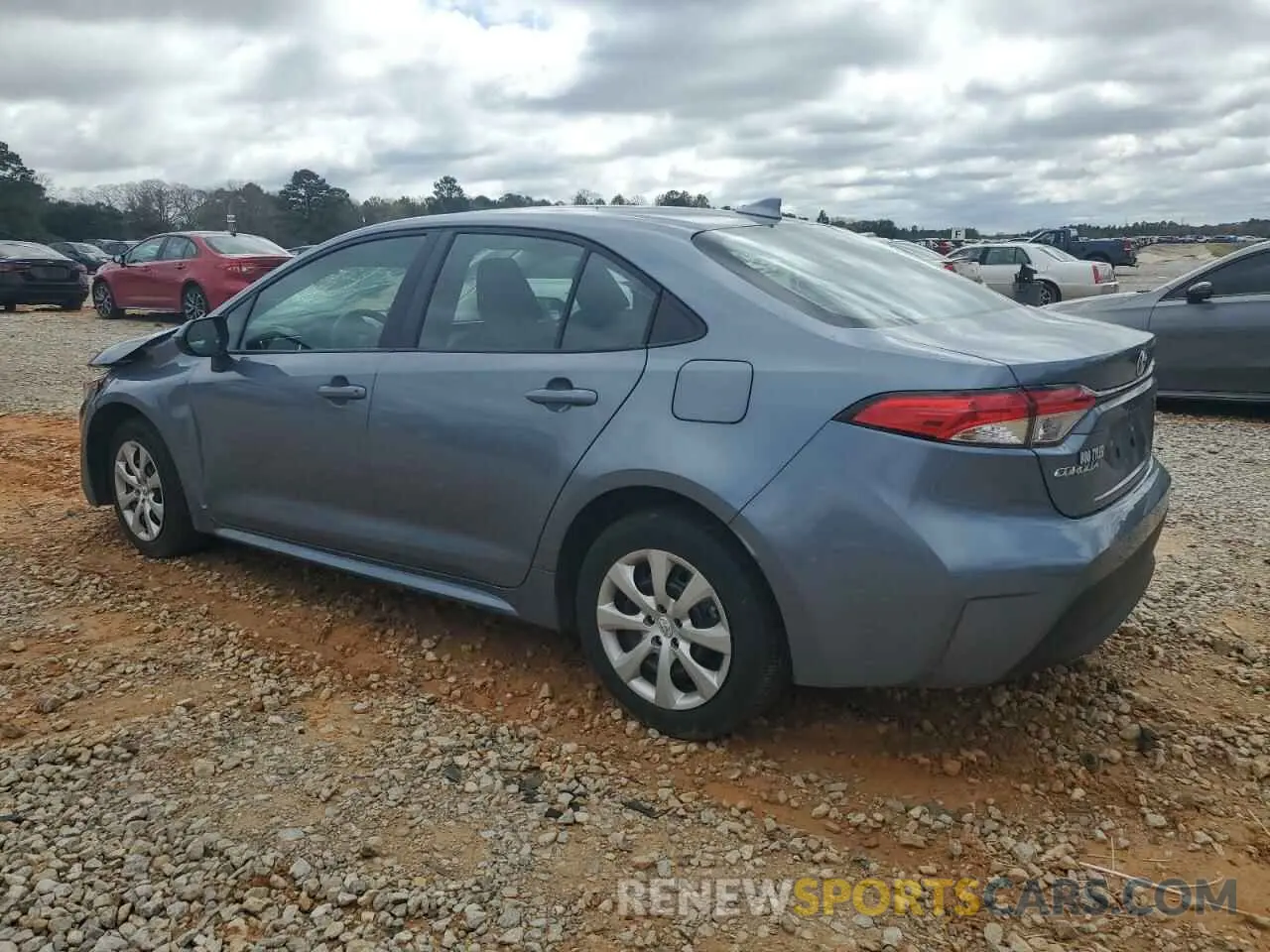 2 fotografías del automóvil dañado 5YFB4MDE5RP167628 TOYOTA COROLLA 2024