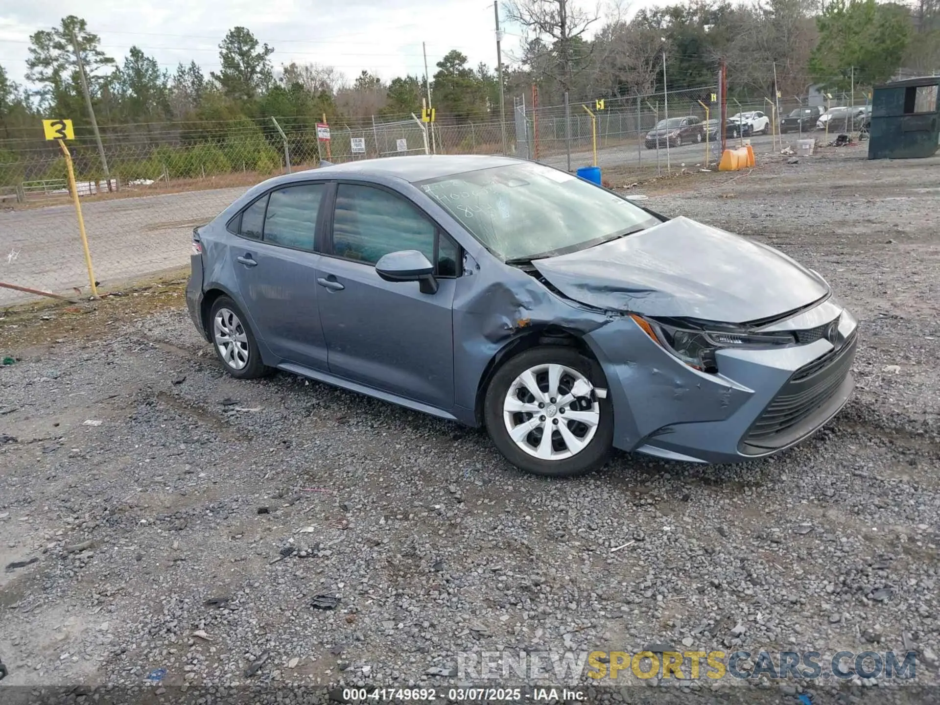 1 fotografías del automóvil dañado 5YFB4MDE5RP168441 TOYOTA COROLLA 2024