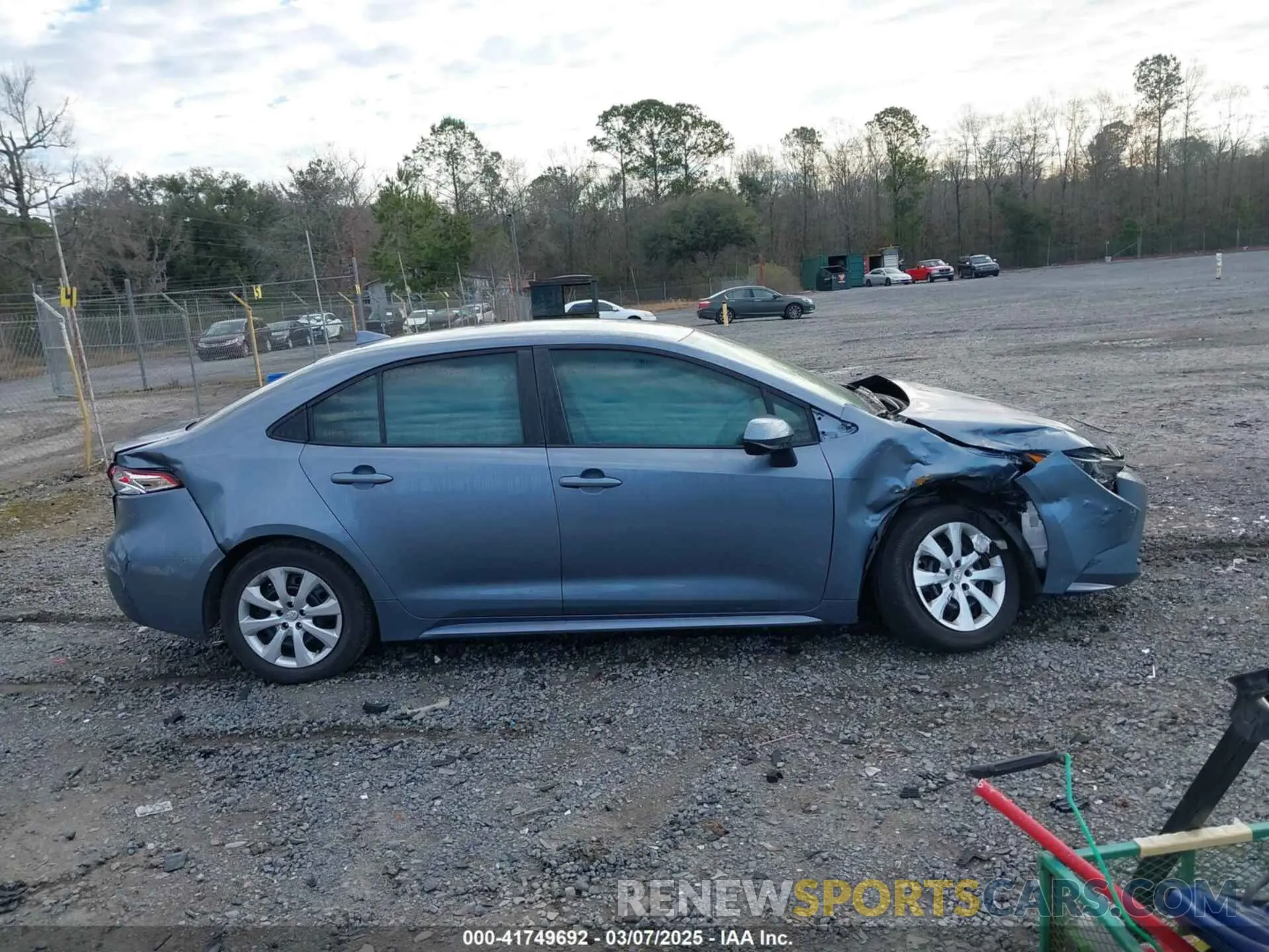 13 fotografías del automóvil dañado 5YFB4MDE5RP168441 TOYOTA COROLLA 2024