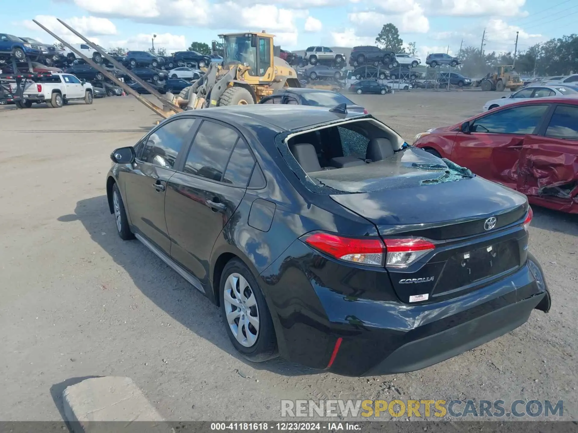 3 fotografías del automóvil dañado 5YFB4MDE5RP180962 TOYOTA COROLLA 2024