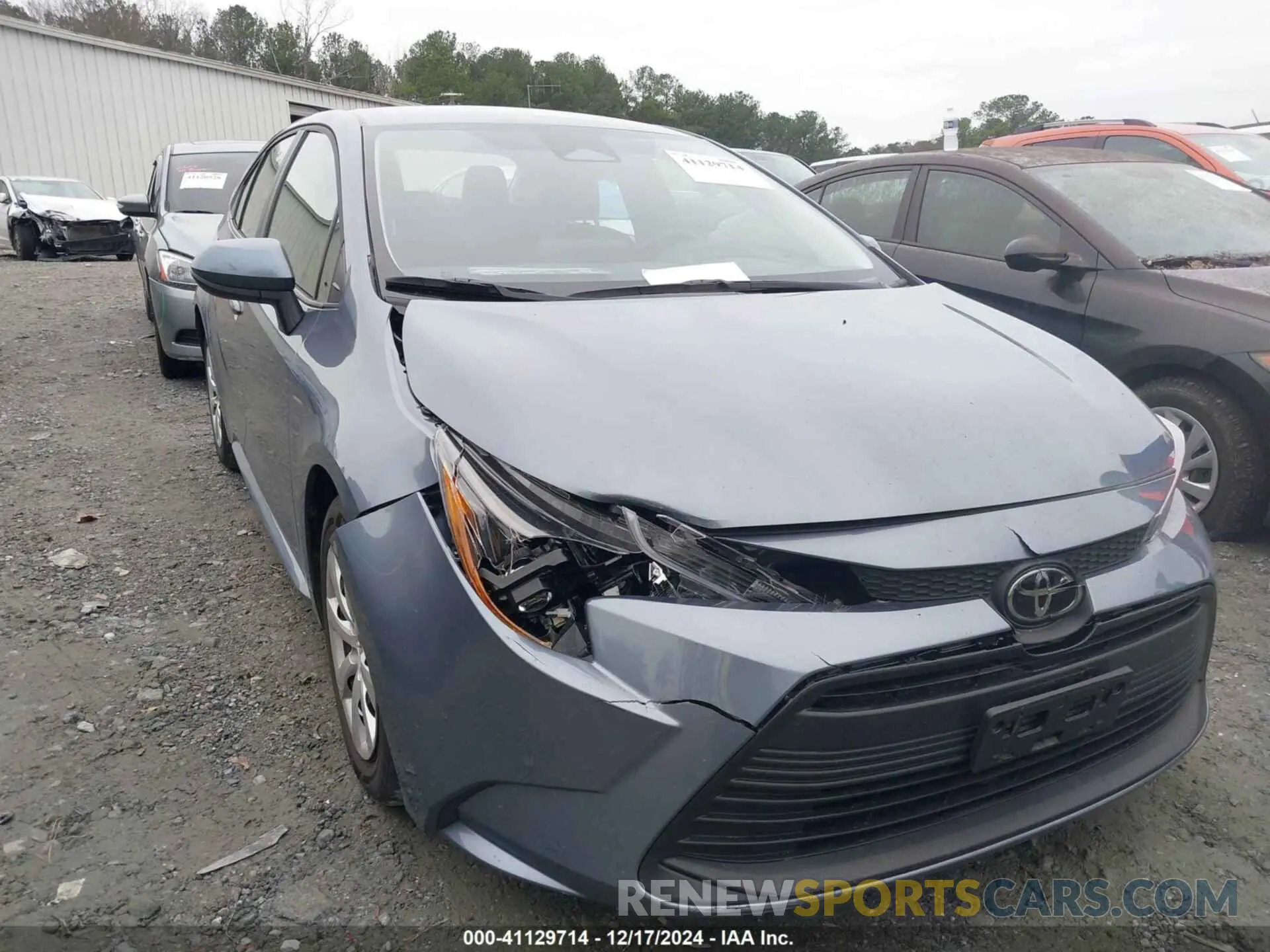 1 fotografías del automóvil dañado 5YFB4MDE5RP186955 TOYOTA COROLLA 2024