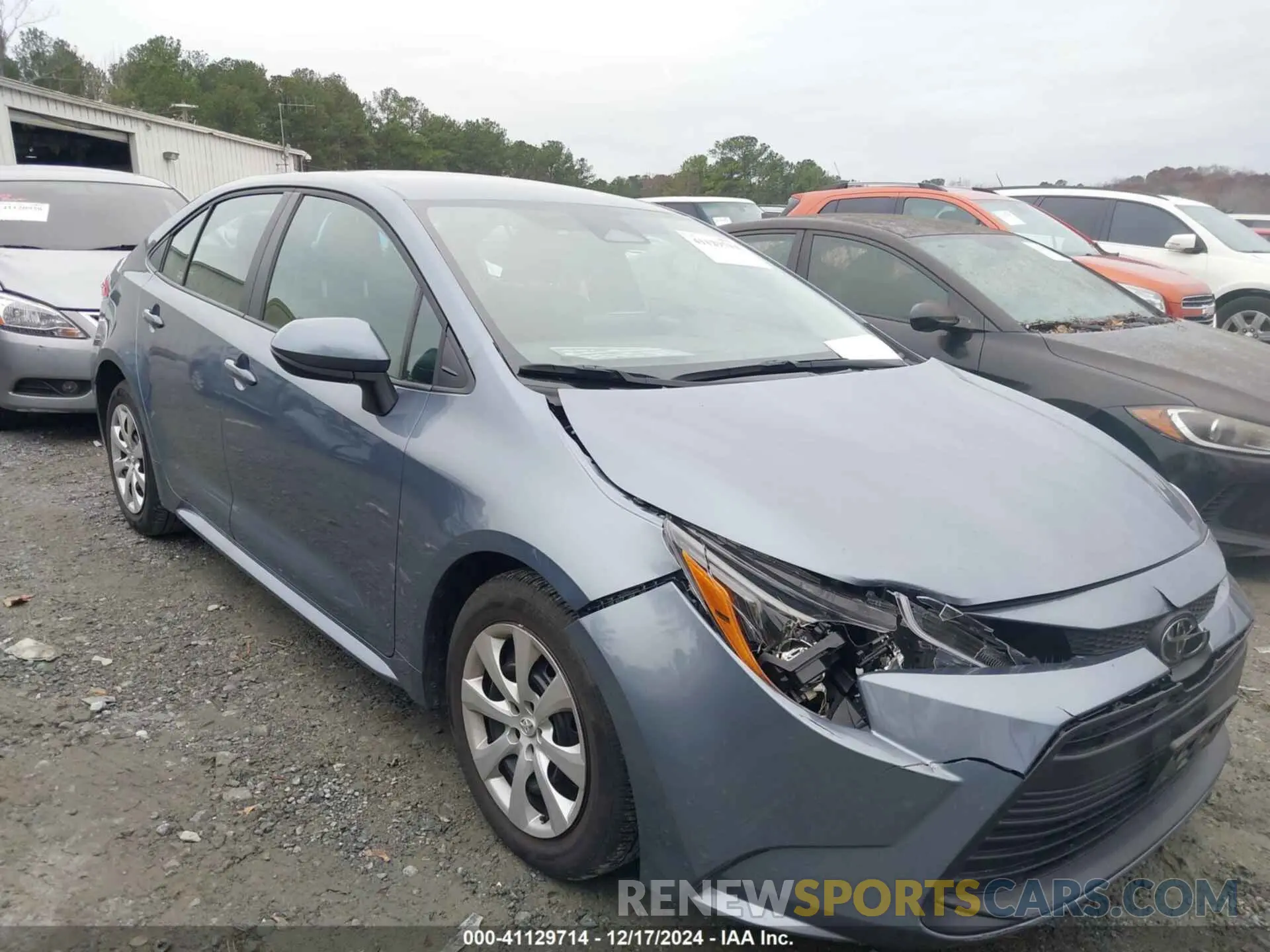 13 fotografías del automóvil dañado 5YFB4MDE5RP186955 TOYOTA COROLLA 2024