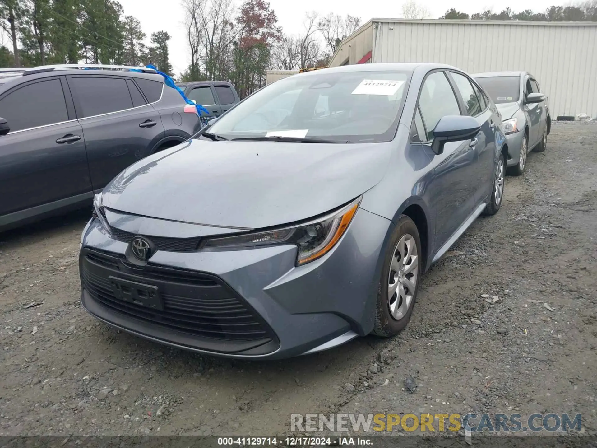 2 fotografías del automóvil dañado 5YFB4MDE5RP186955 TOYOTA COROLLA 2024